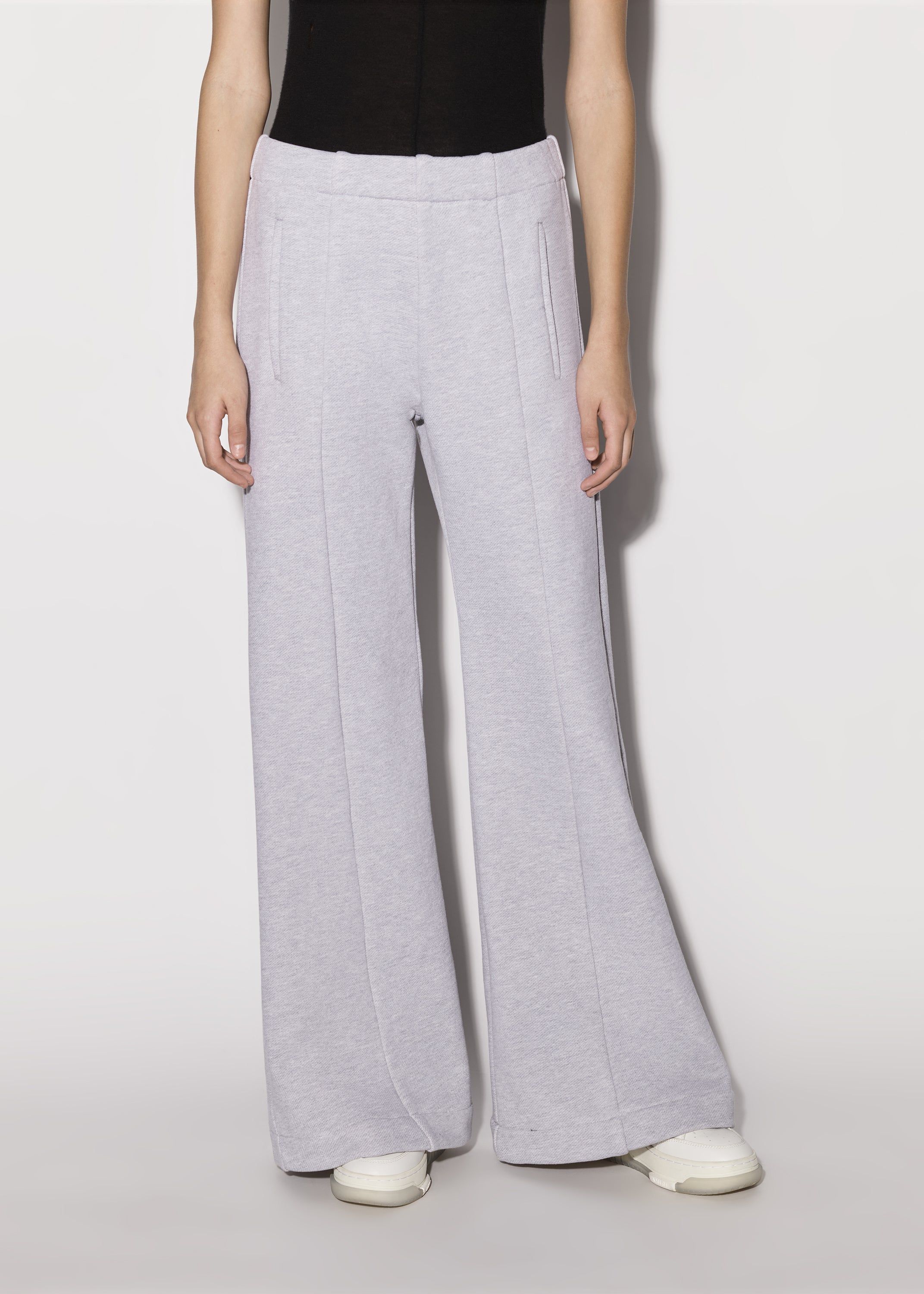WOMEN - WIDE LEG SWEATPANTS - HEATHER GREY sold by AMIRI product image thumbnail 3