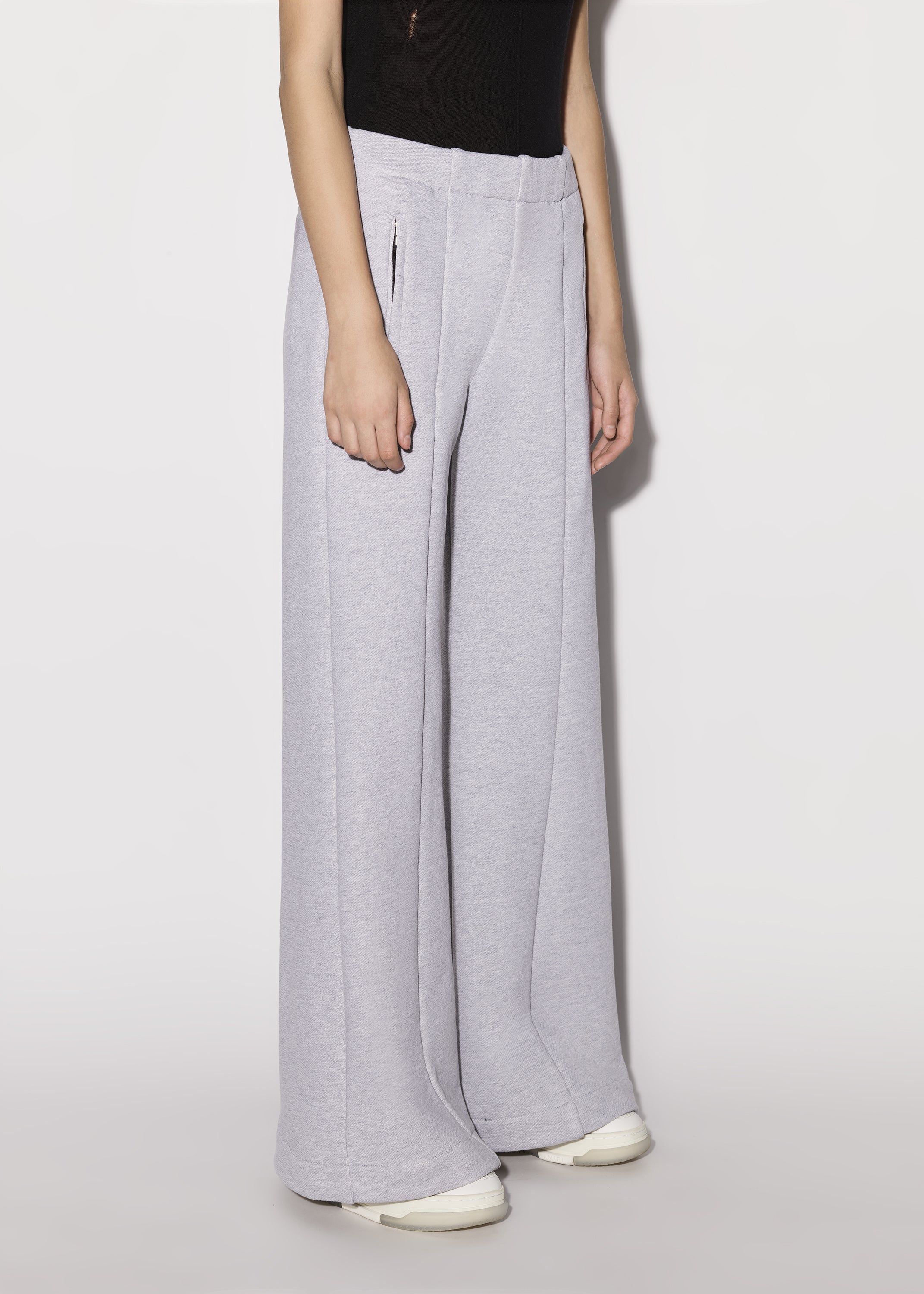 WOMEN - WIDE LEG SWEATPANTS - HEATHER GREY sold by AMIRI product image thumbnail 4