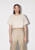 WOMEN - CROPPED TEE - LIGHT KHAKI sold by AMIRI