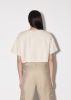 WOMEN - CROPPED TEE - LIGHT KHAKI sold by AMIRI