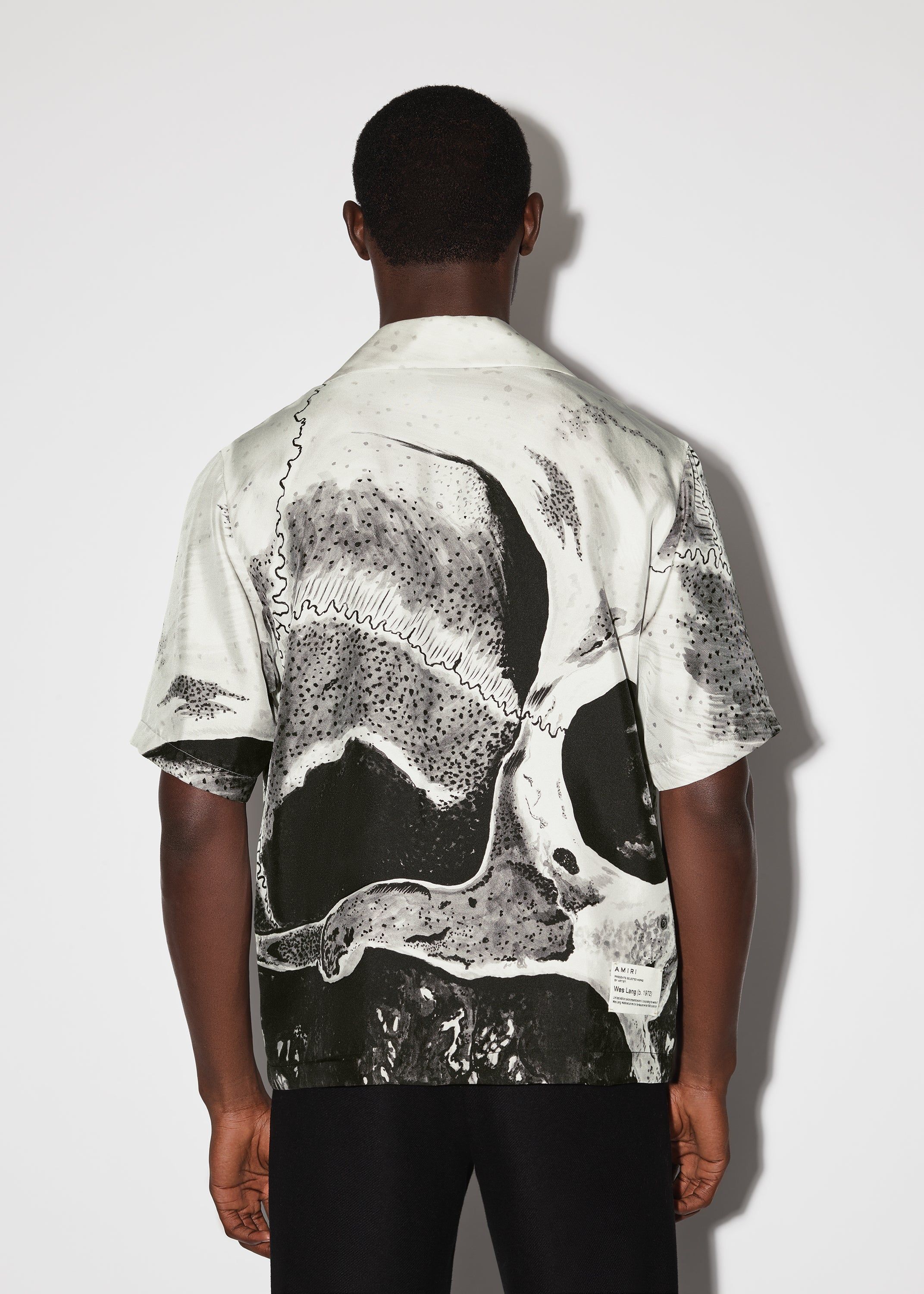 WES LANG DREAM BOWLING SHIRT - BLACK sold by AMIRI product image thumbnail 4