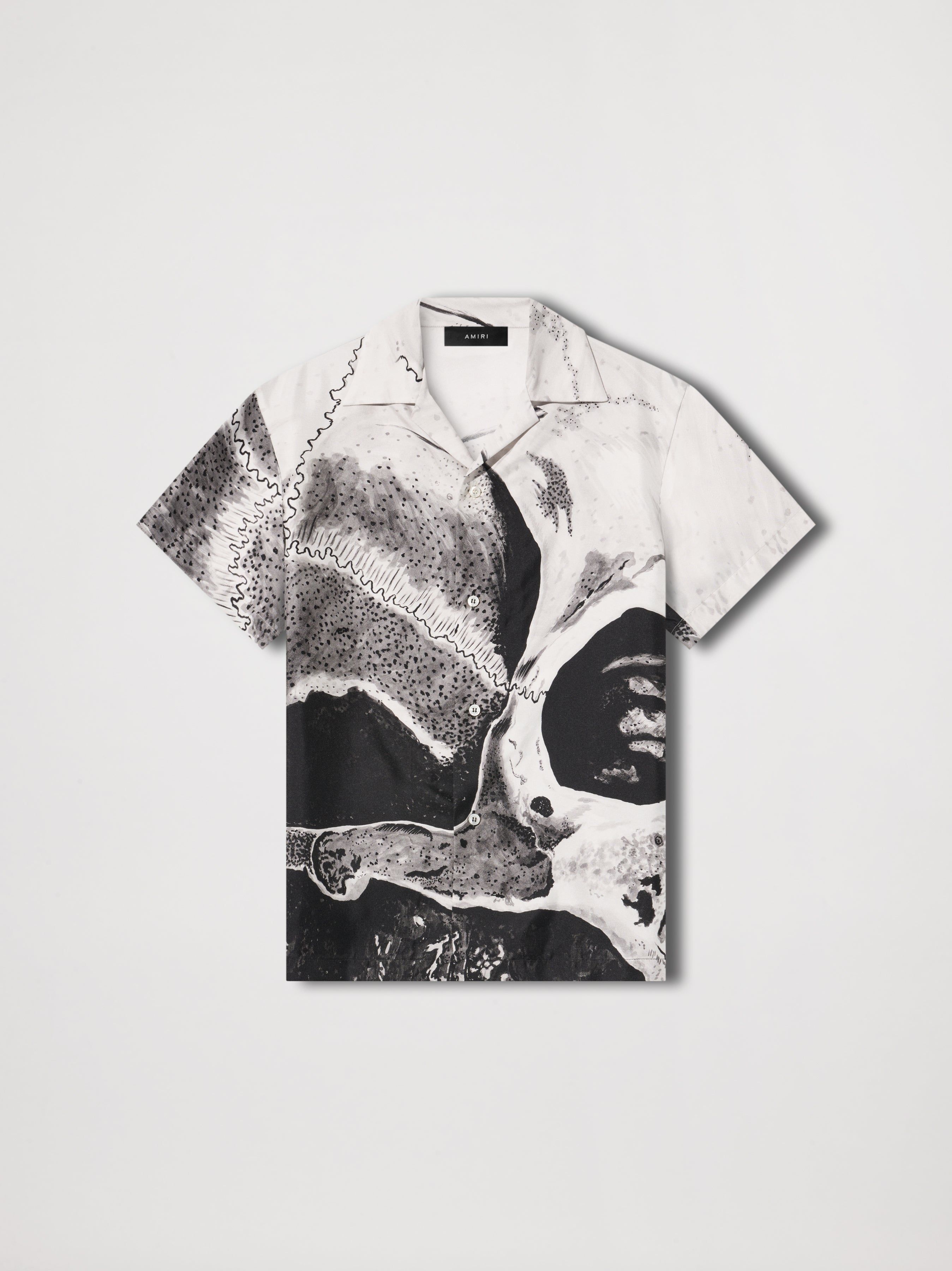 WES LANG DREAM BOWLING SHIRT - BLACK sold by AMIRI