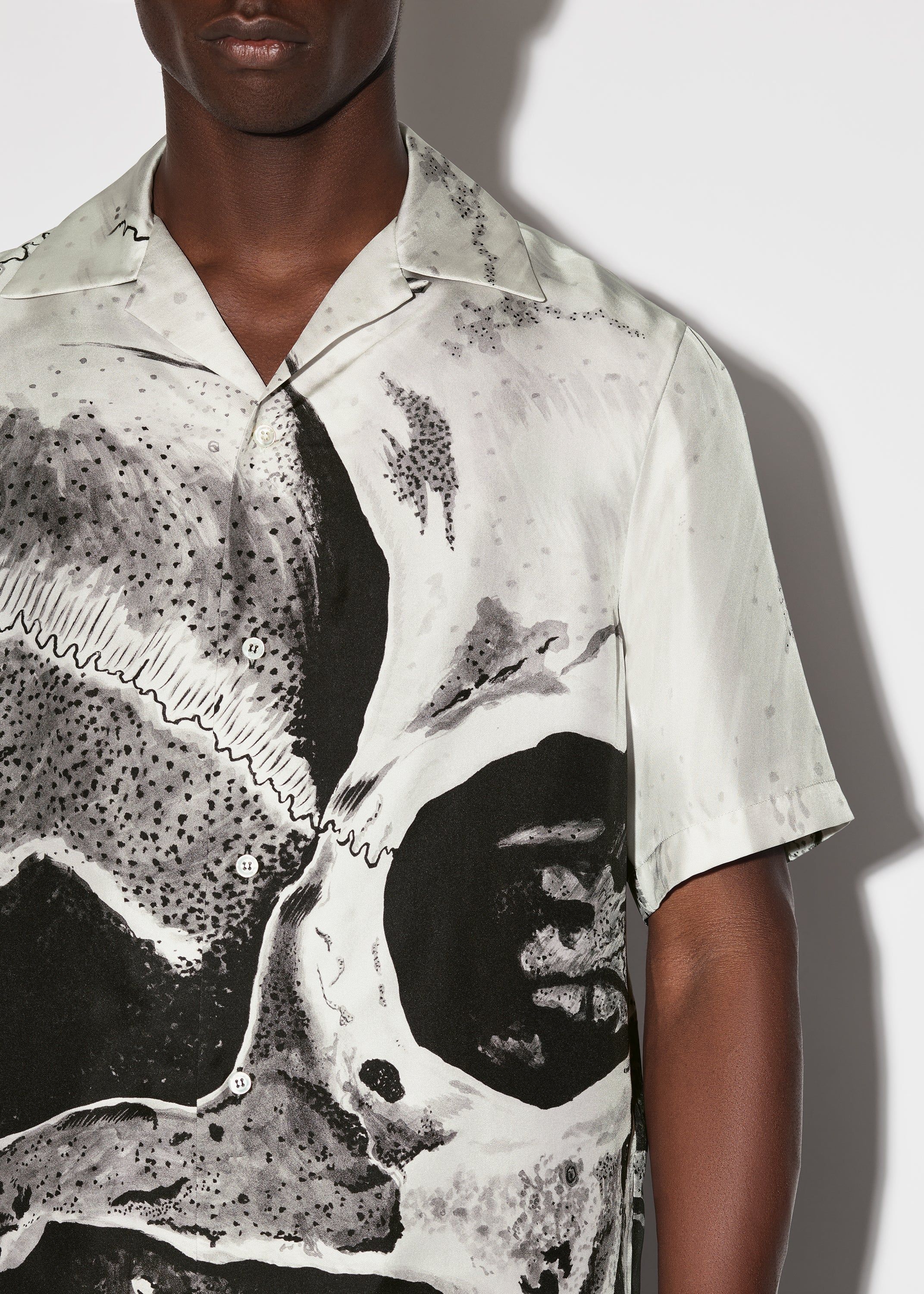 WES LANG DREAM BOWLING SHIRT - BLACK sold by AMIRI product image thumbnail 5