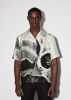WES LANG DREAM BOWLING SHIRT - BLACK sold by AMIRI