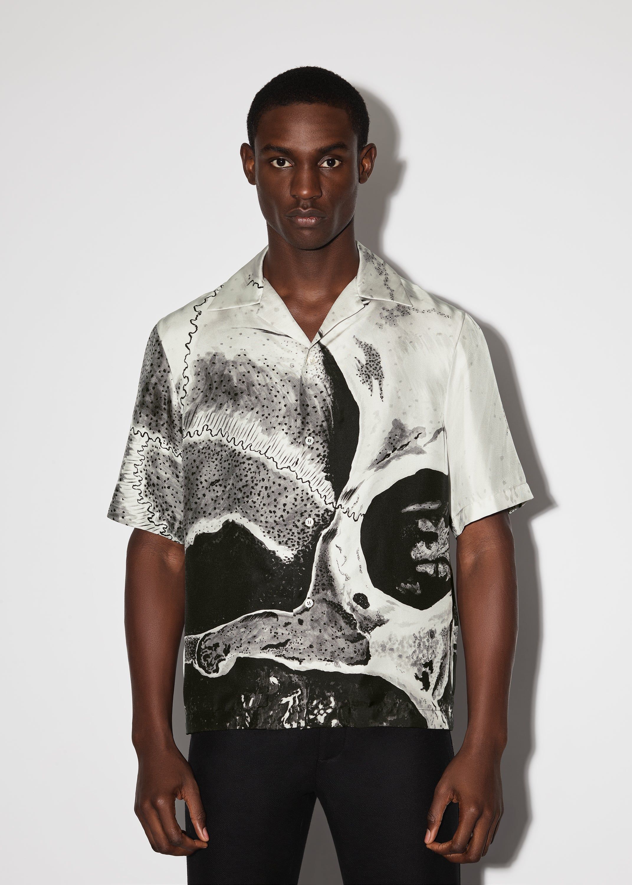 WES LANG DREAM BOWLING SHIRT - BLACK sold by AMIRI product image thumbnail 2