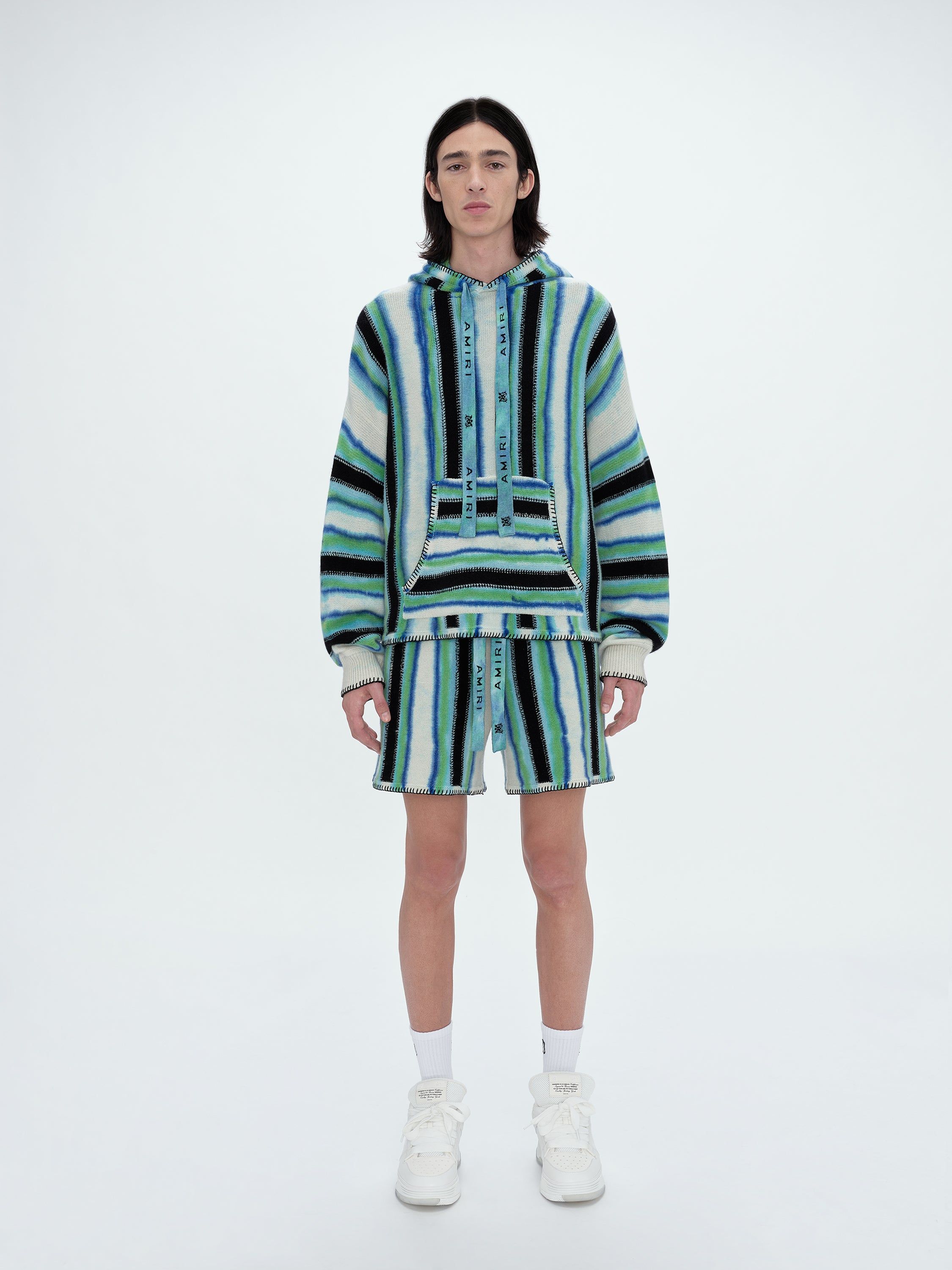 BAJA TIE DYE HOODIE - BLUE_GREEN sold by AMIRI product image thumbnail 2