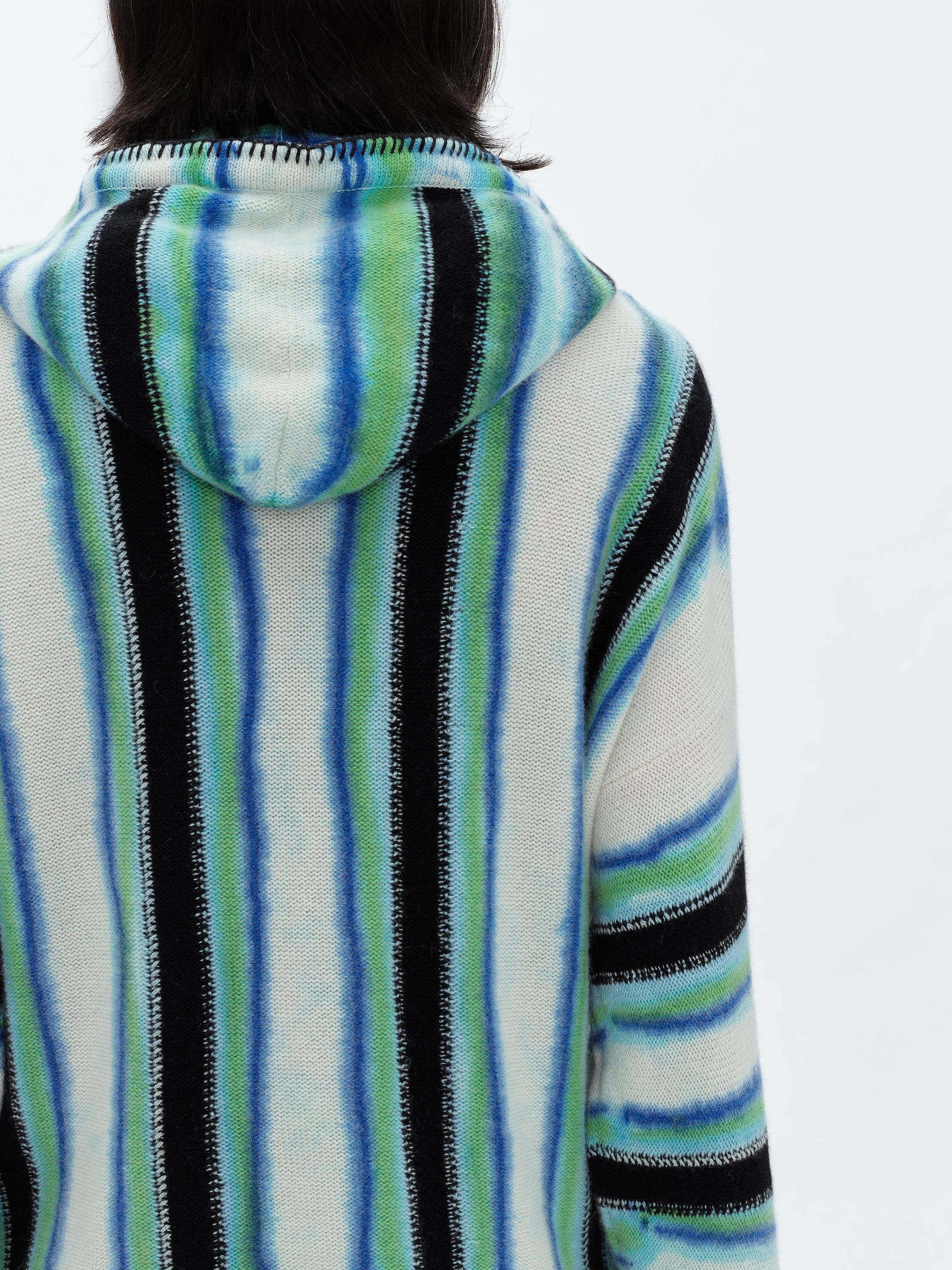 BAJA TIE DYE HOODIE - BLUE_GREEN sold by AMIRI product image thumbnail 6