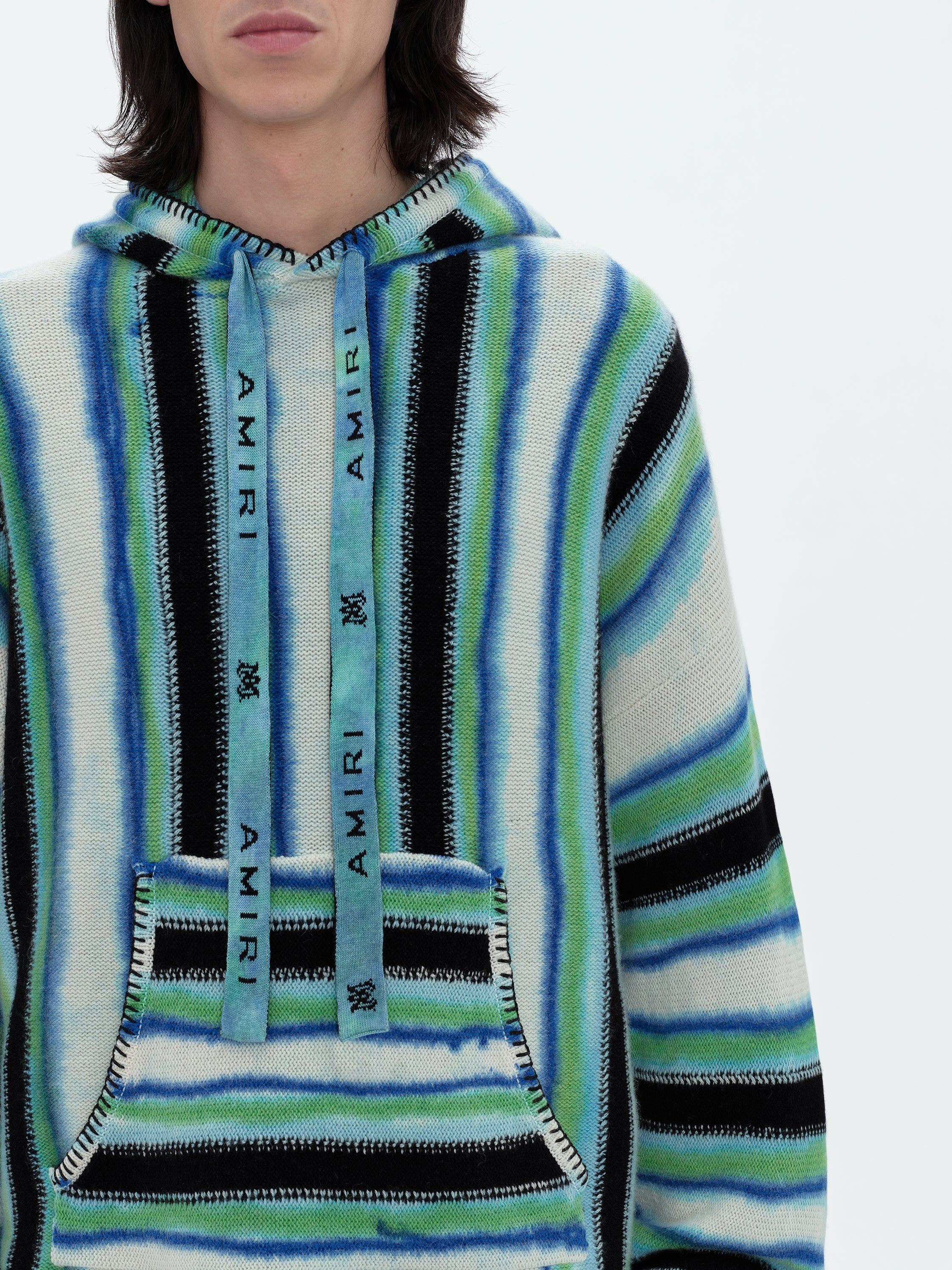 BAJA TIE DYE HOODIE - BLUE_GREEN sold by AMIRI product image thumbnail 3