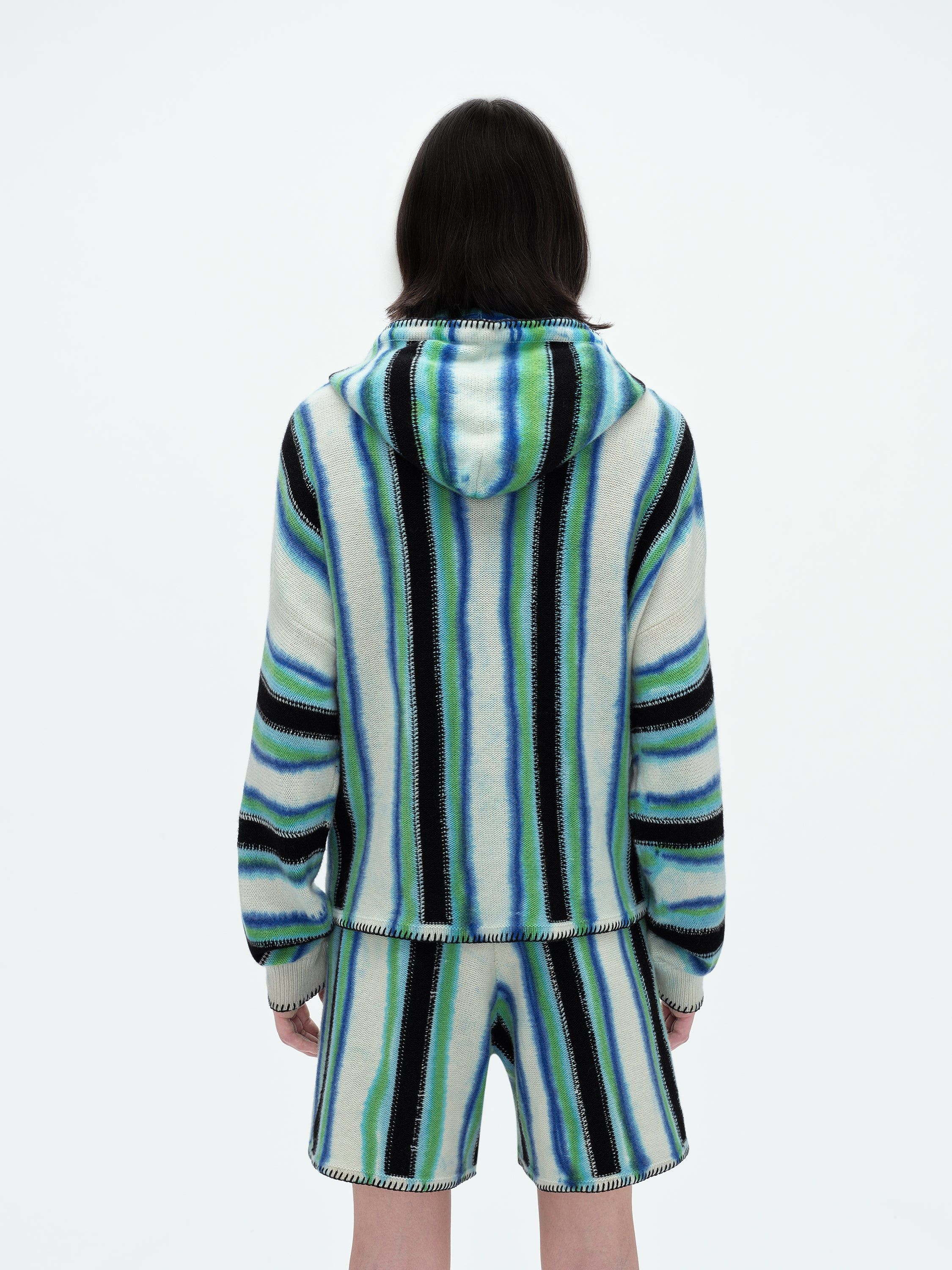 BAJA TIE DYE HOODIE - BLUE_GREEN sold by AMIRI product image thumbnail 4