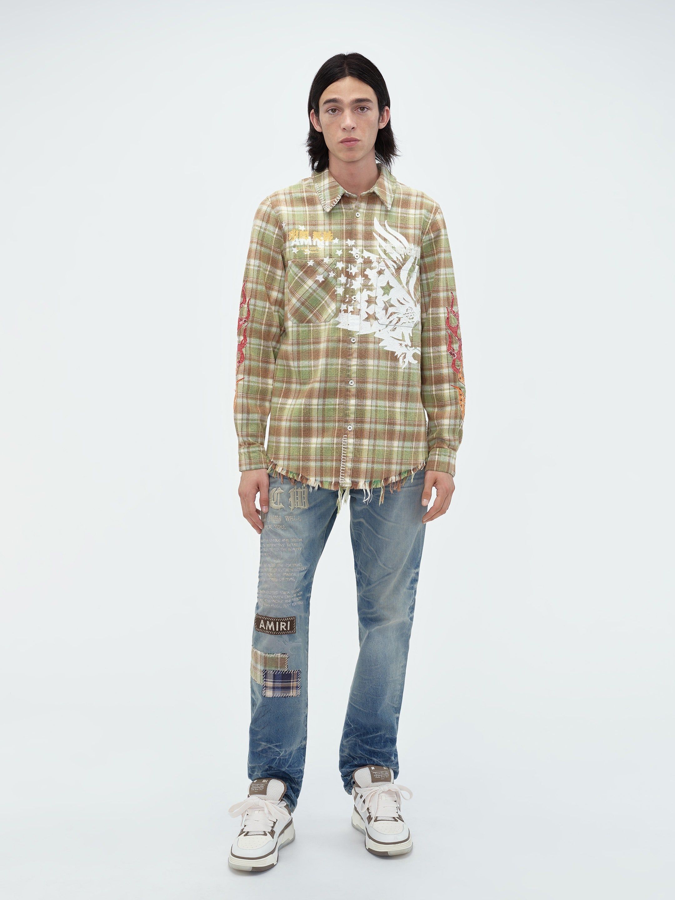TGCW EAGLE FLANNEL - GREEN sold by AMIRI product image thumbnail 2