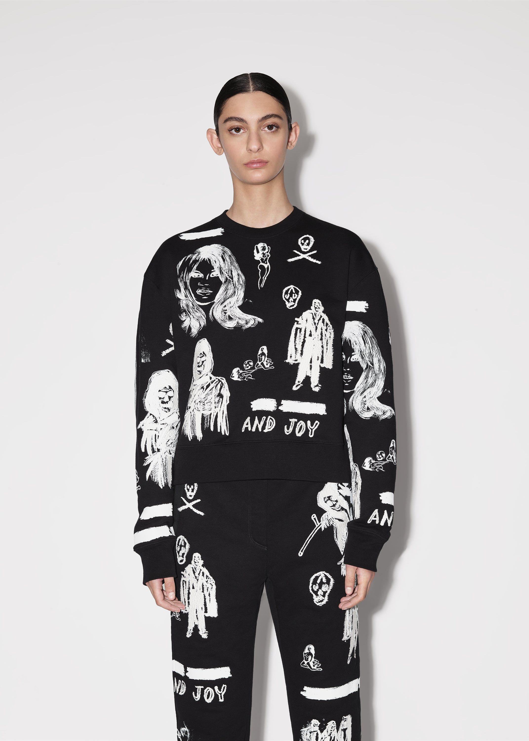 WOMEN - WES LANG EMBROIDERED CREW sold by AMIRI product image thumbnail 3