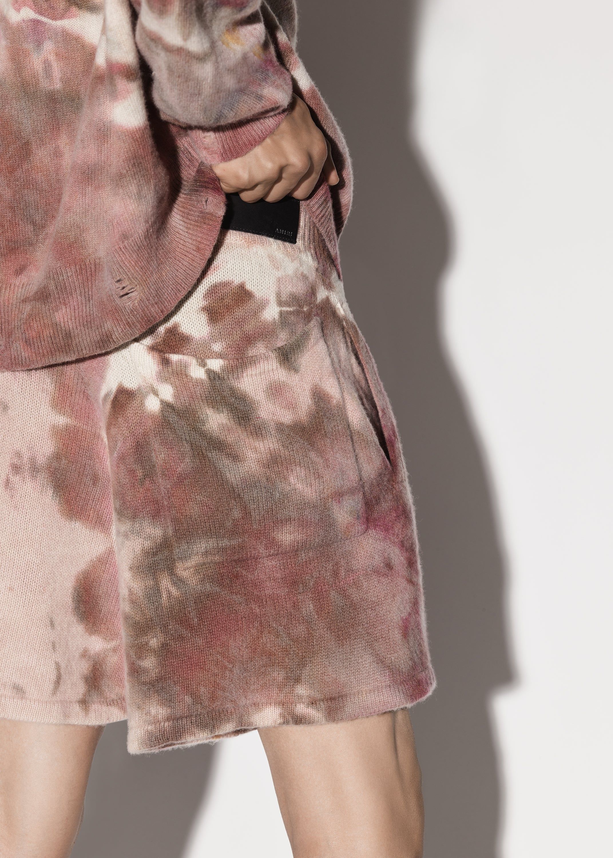 M.A. TIE-DYE CASHMERE SHORT - CLAY sold by AMIRI product image thumbnail 7