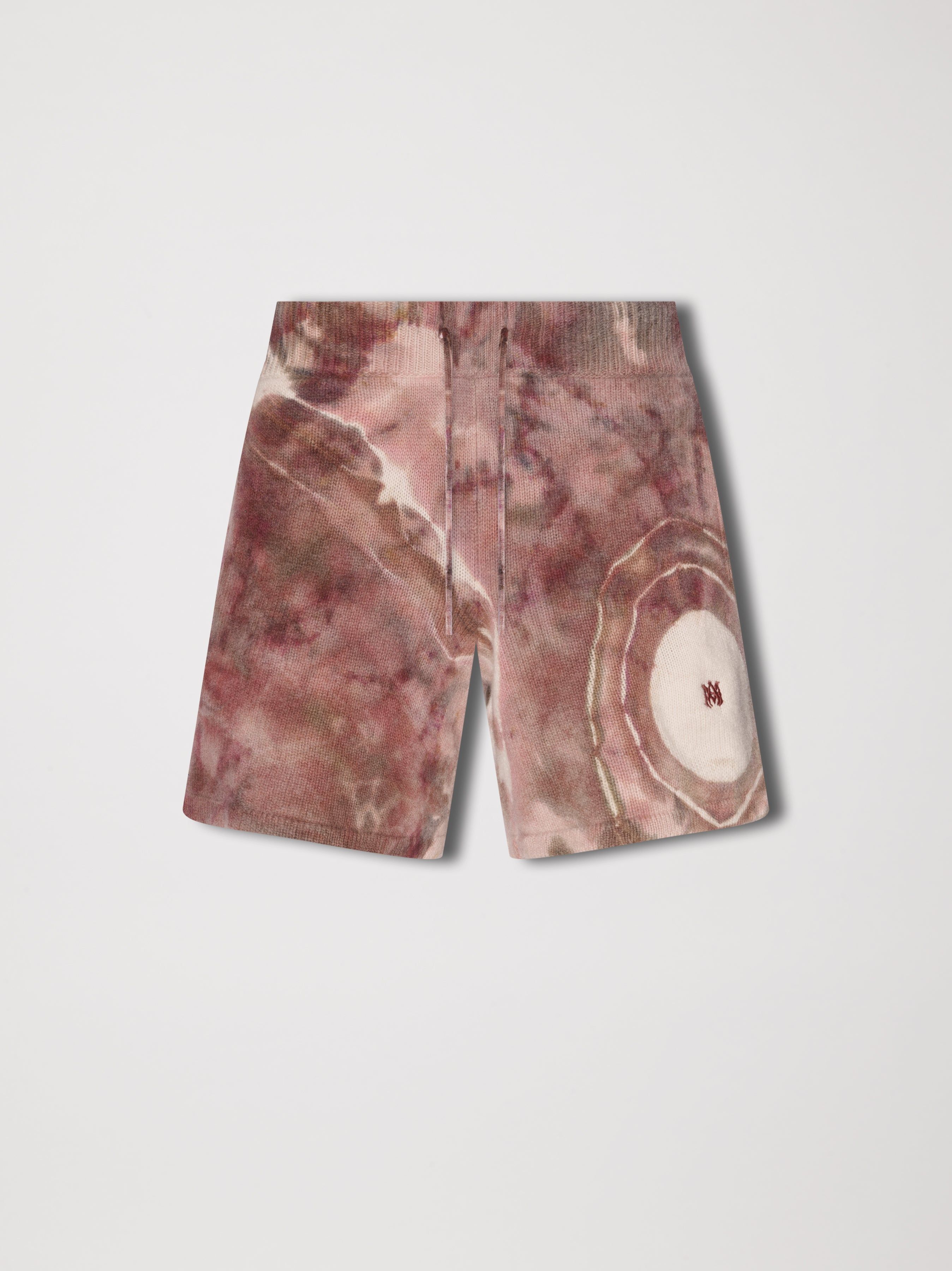 M.A. TIE-DYE CASHMERE SHORT - CLAY sold by AMIRI