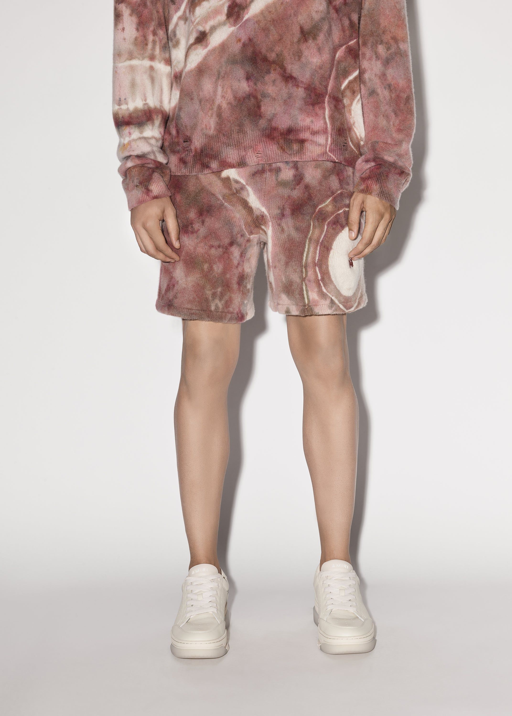 M.A. TIE-DYE CASHMERE SHORT - CLAY sold by AMIRI product image thumbnail 2