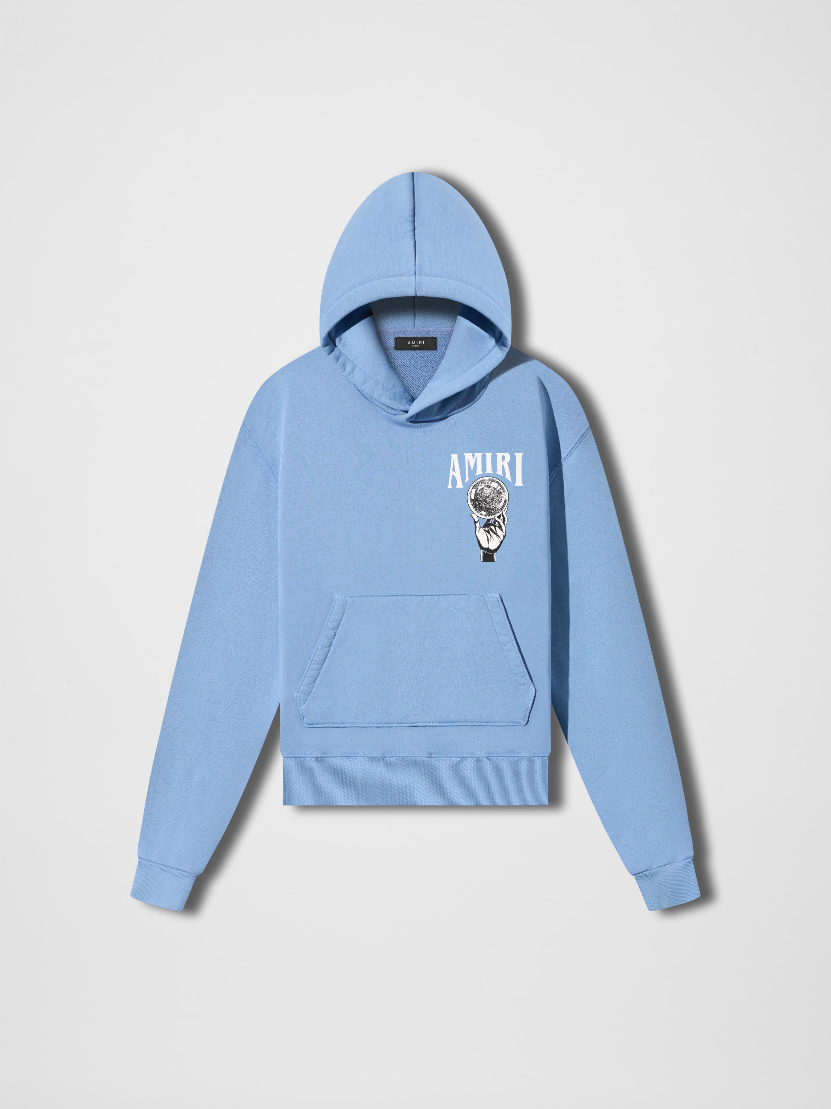 WOMEN - CRYSTAL BALL HOODIE - CAROLINA BLUE sold by AMIRI