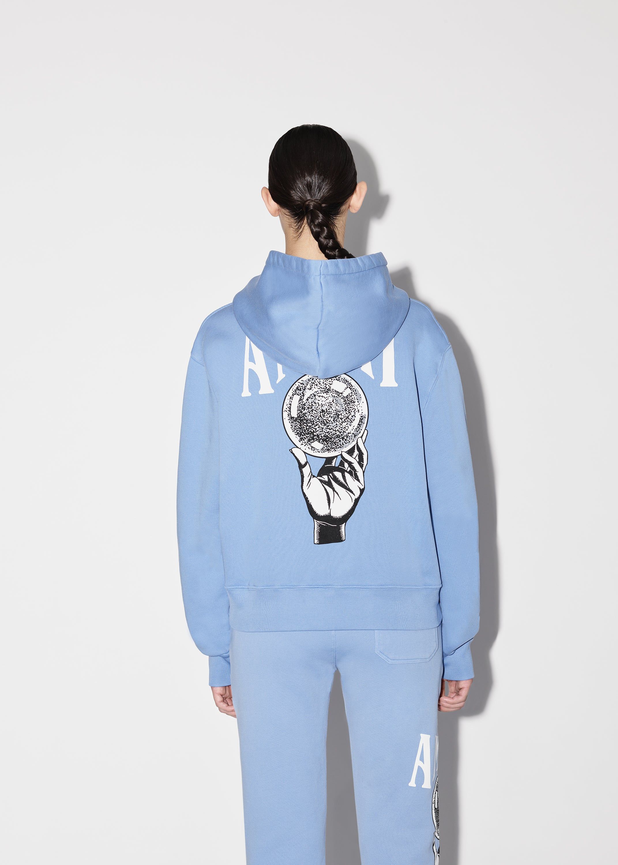 WOMEN - CRYSTAL BALL HOODIE - CAROLINA BLUE sold by AMIRI product image thumbnail 5