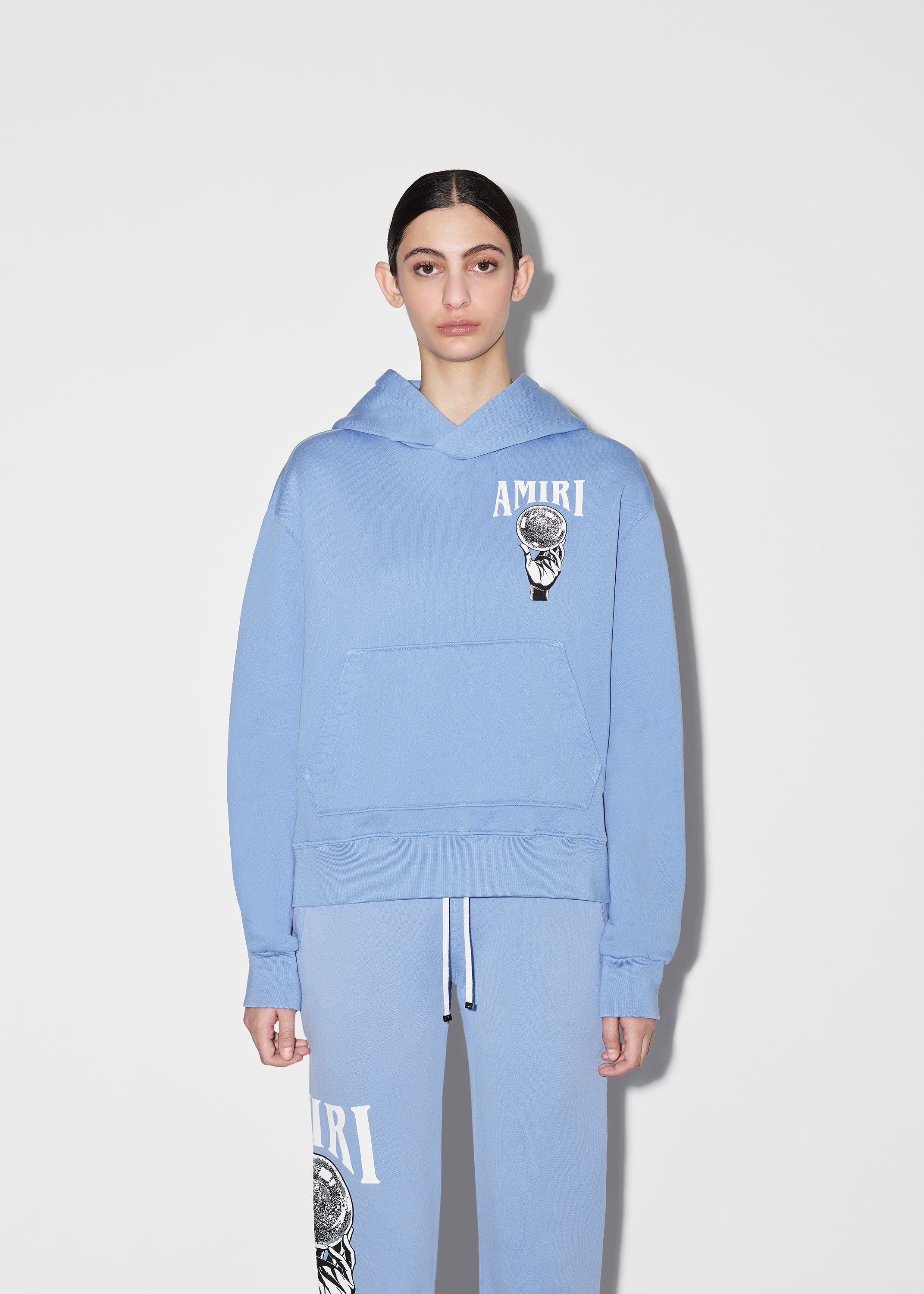 WOMEN - CRYSTAL BALL HOODIE - CAROLINA BLUE sold by AMIRI product image thumbnail 3