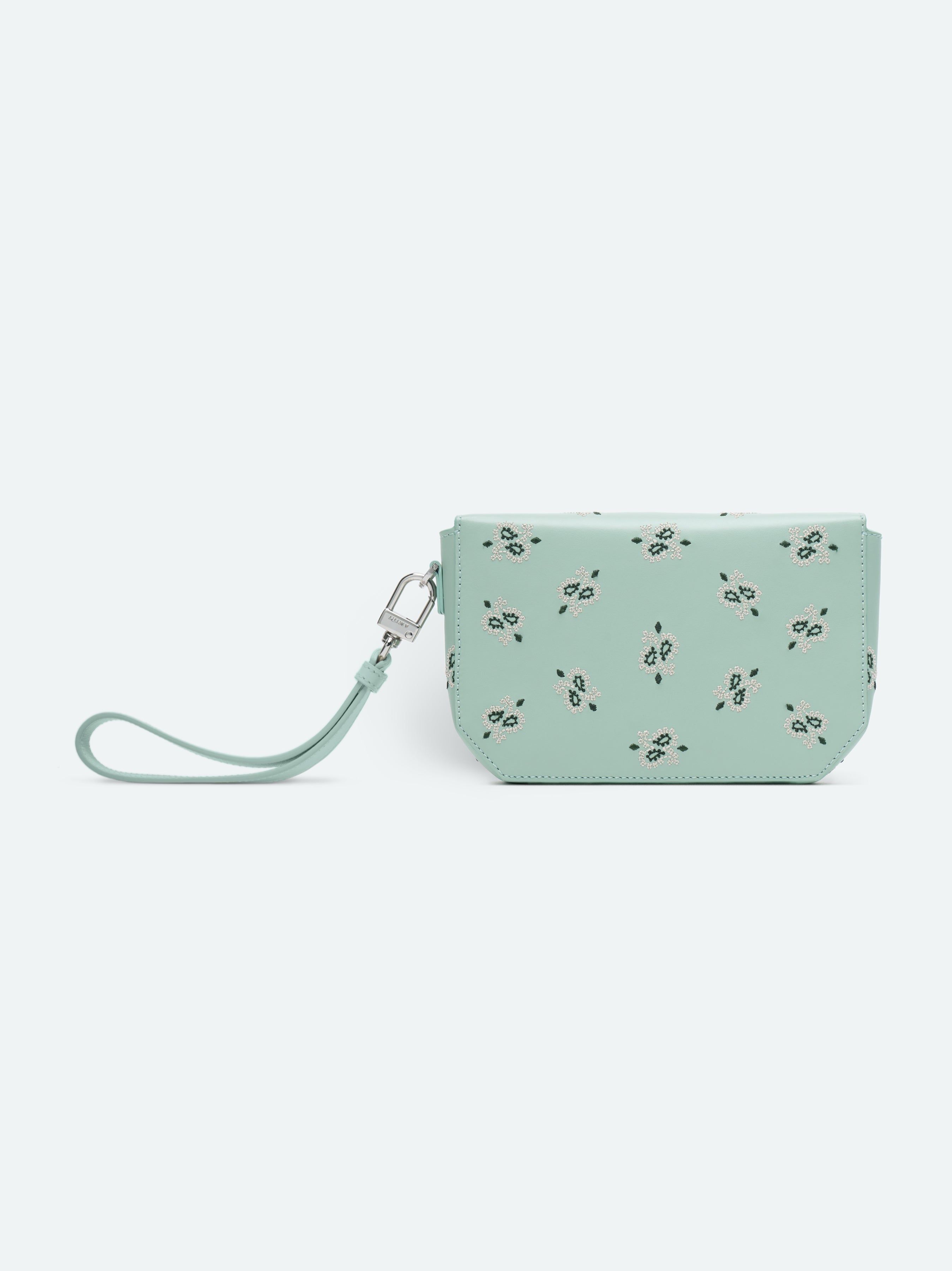 EMBRD BANDANA CLUTCH - FROSTY GREEN sold by AMIRI product image thumbnail 5