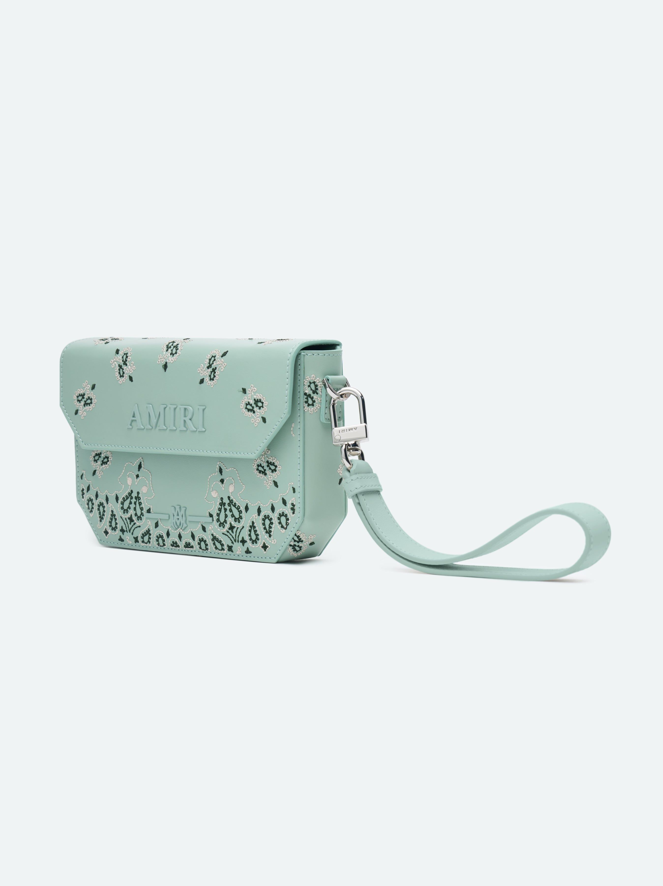EMBRD BANDANA CLUTCH - FROSTY GREEN sold by AMIRI product image thumbnail 3