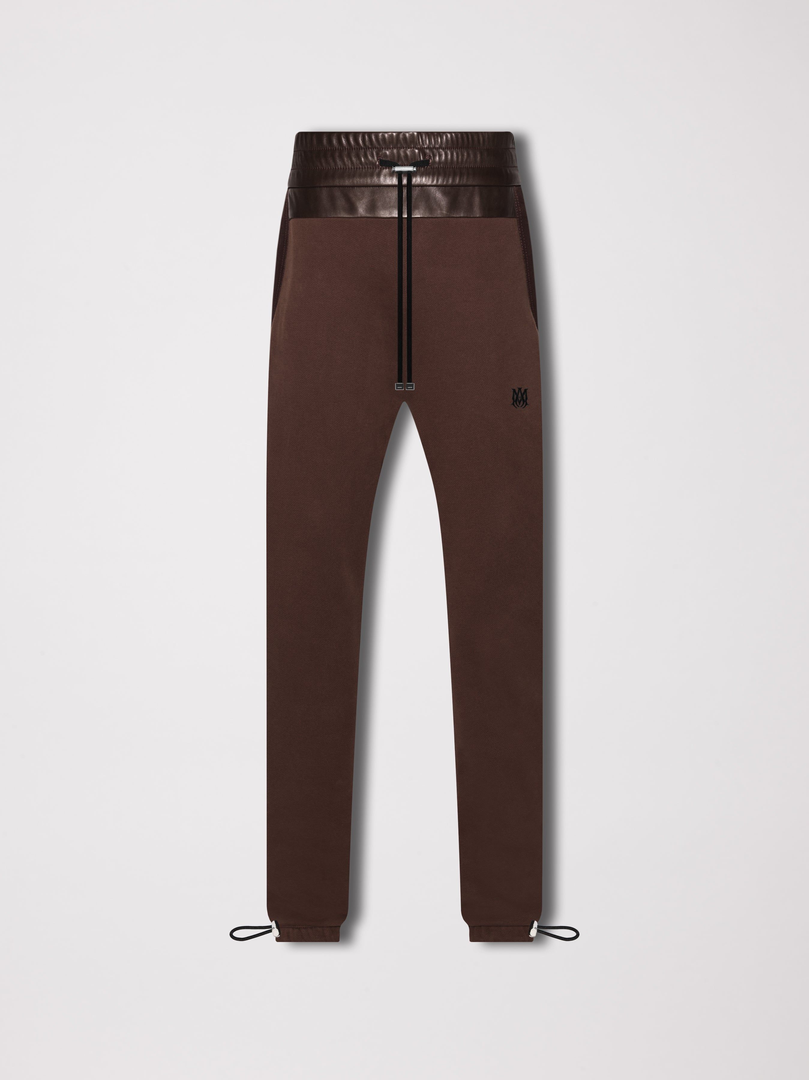 WOMEN - HYBRID BAGGY SWEATPANTS - BROWN sold by AMIRI