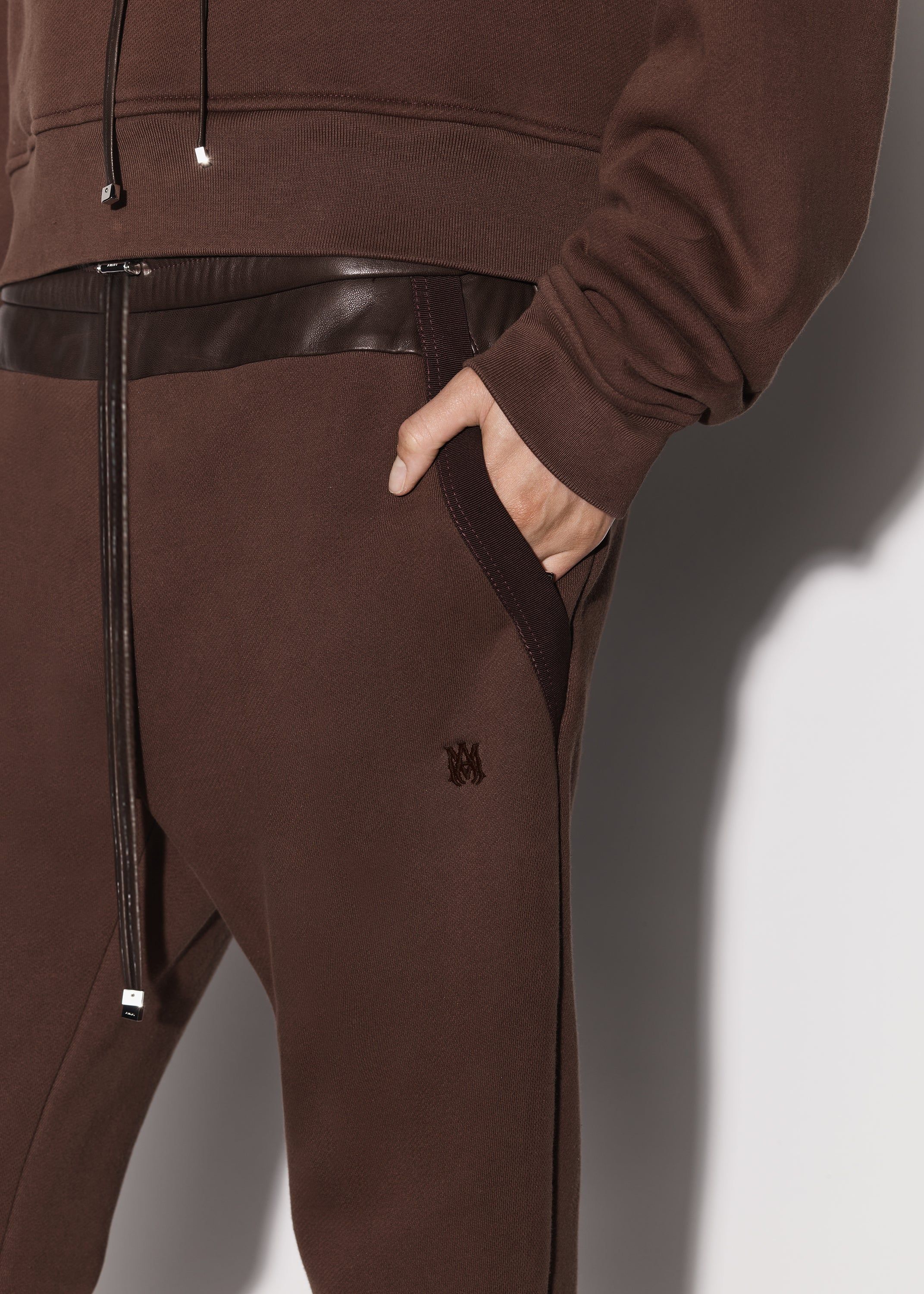 WOMEN - HYBRID BAGGY SWEATPANTS - BROWN sold by AMIRI product image thumbnail 5