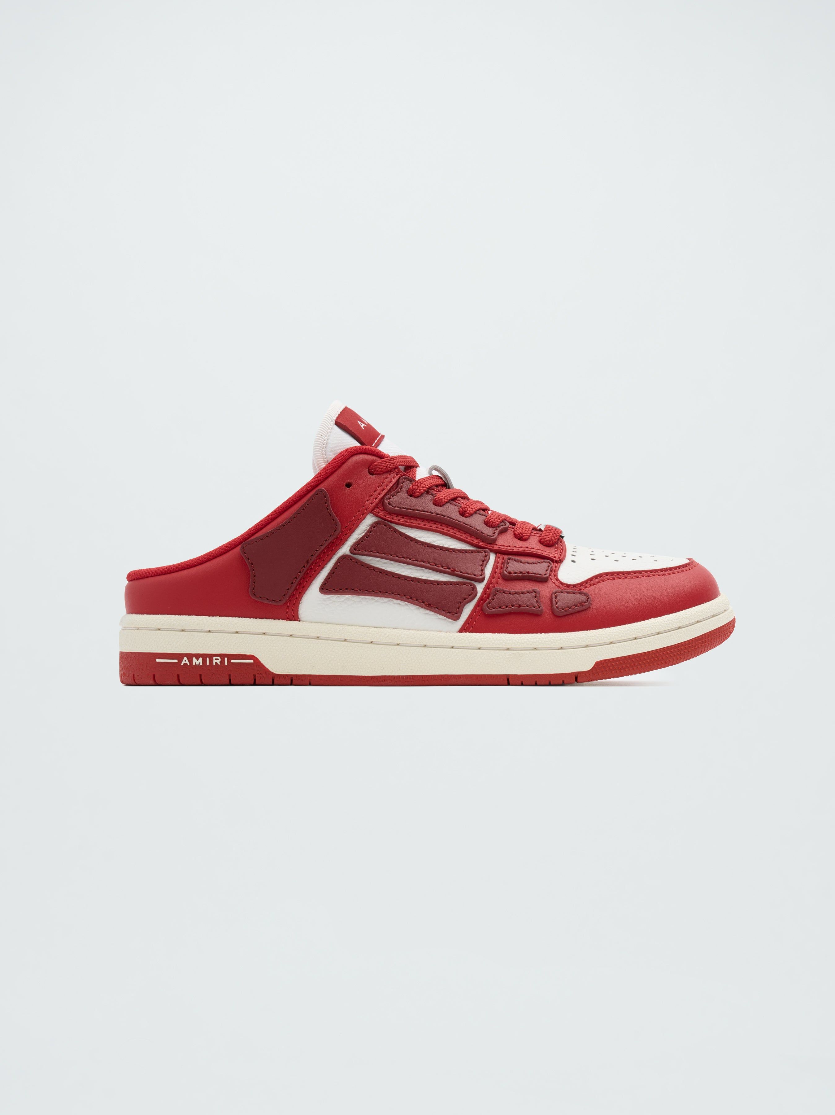 WOMEN - SKELTOP MULE - RED sold by AMIRI