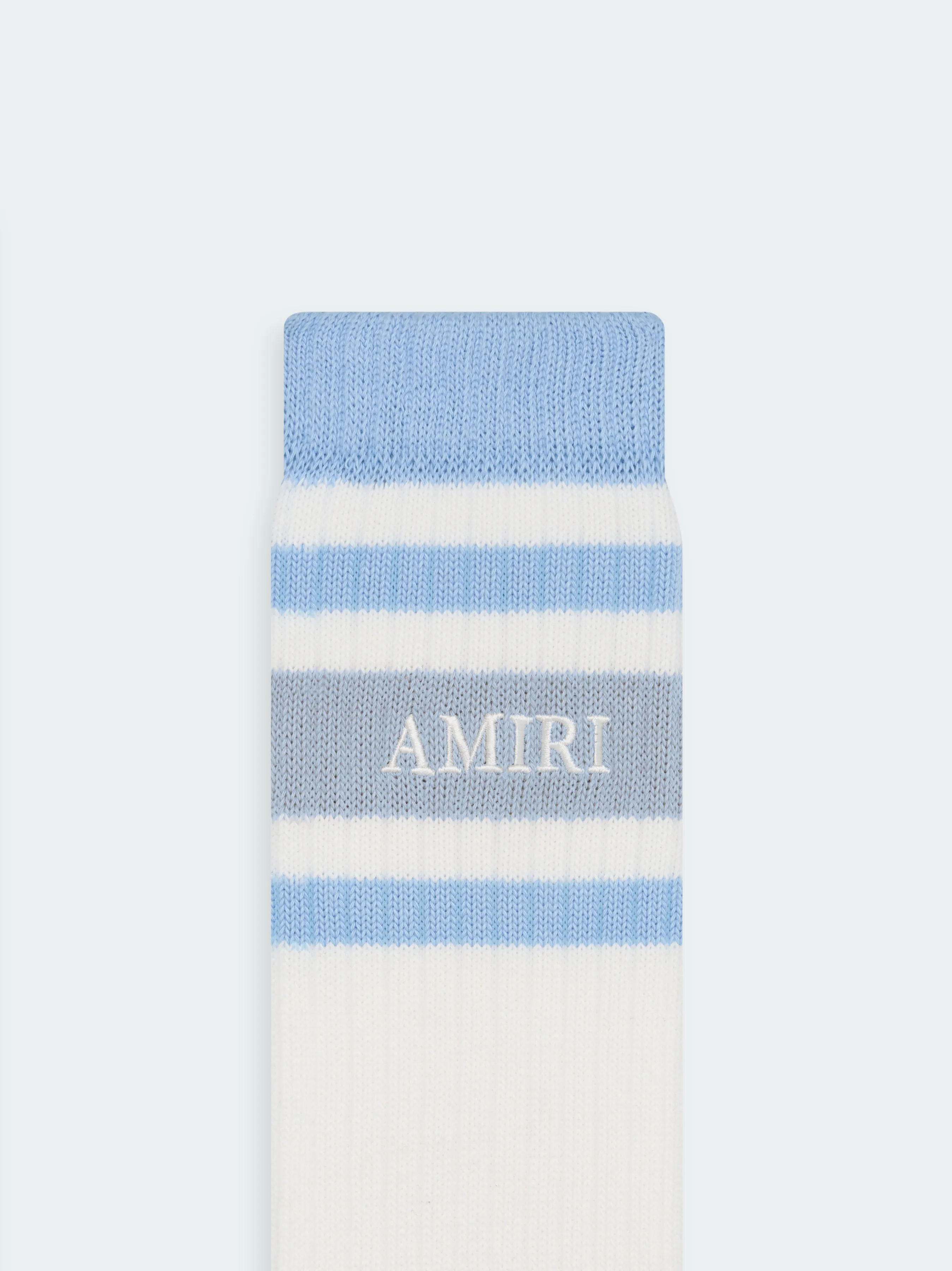 AMIRI STACK STRIPE CHUNKY SOCK - Ashley Blue sold by AMIRI product image thumbnail 3