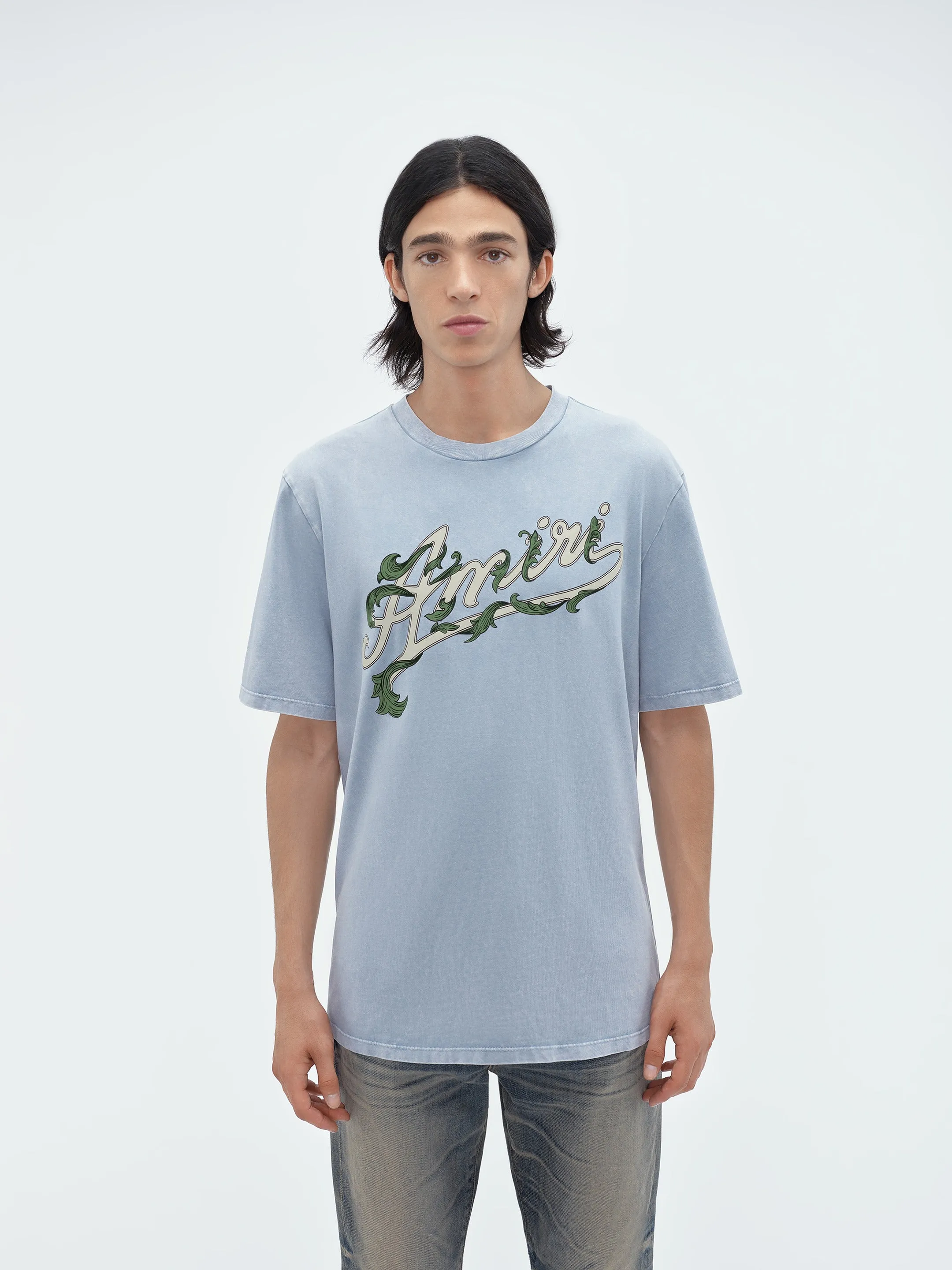 AMIRI FILIGREE TEE - Ashley Blue sold by AMIRI product image thumbnail 2