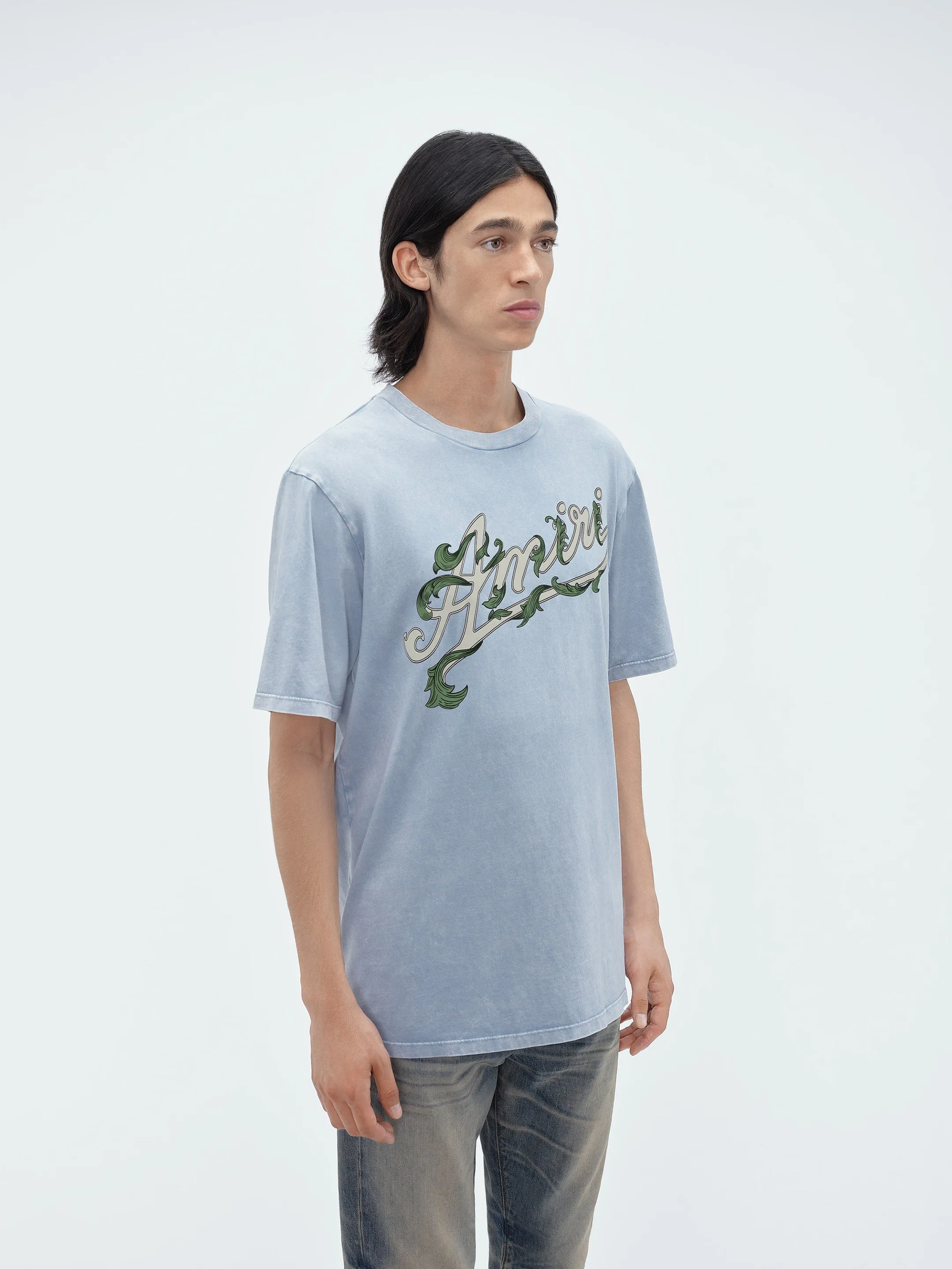 AMIRI FILIGREE TEE - Ashley Blue sold by AMIRI product image thumbnail 3