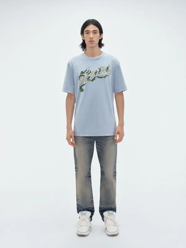 AMIRI FILIGREE TEE - Ashley Blue made by AMIRI