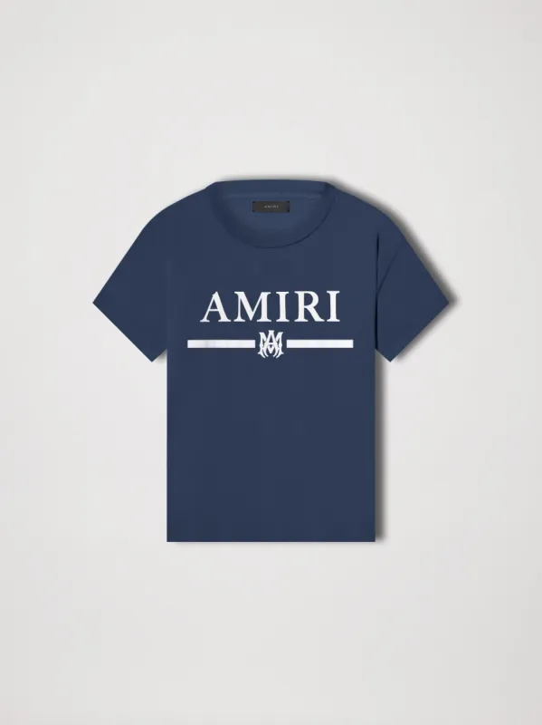 AMIRI M.A. BAR TEE - POND BLUE sold by AMIRI