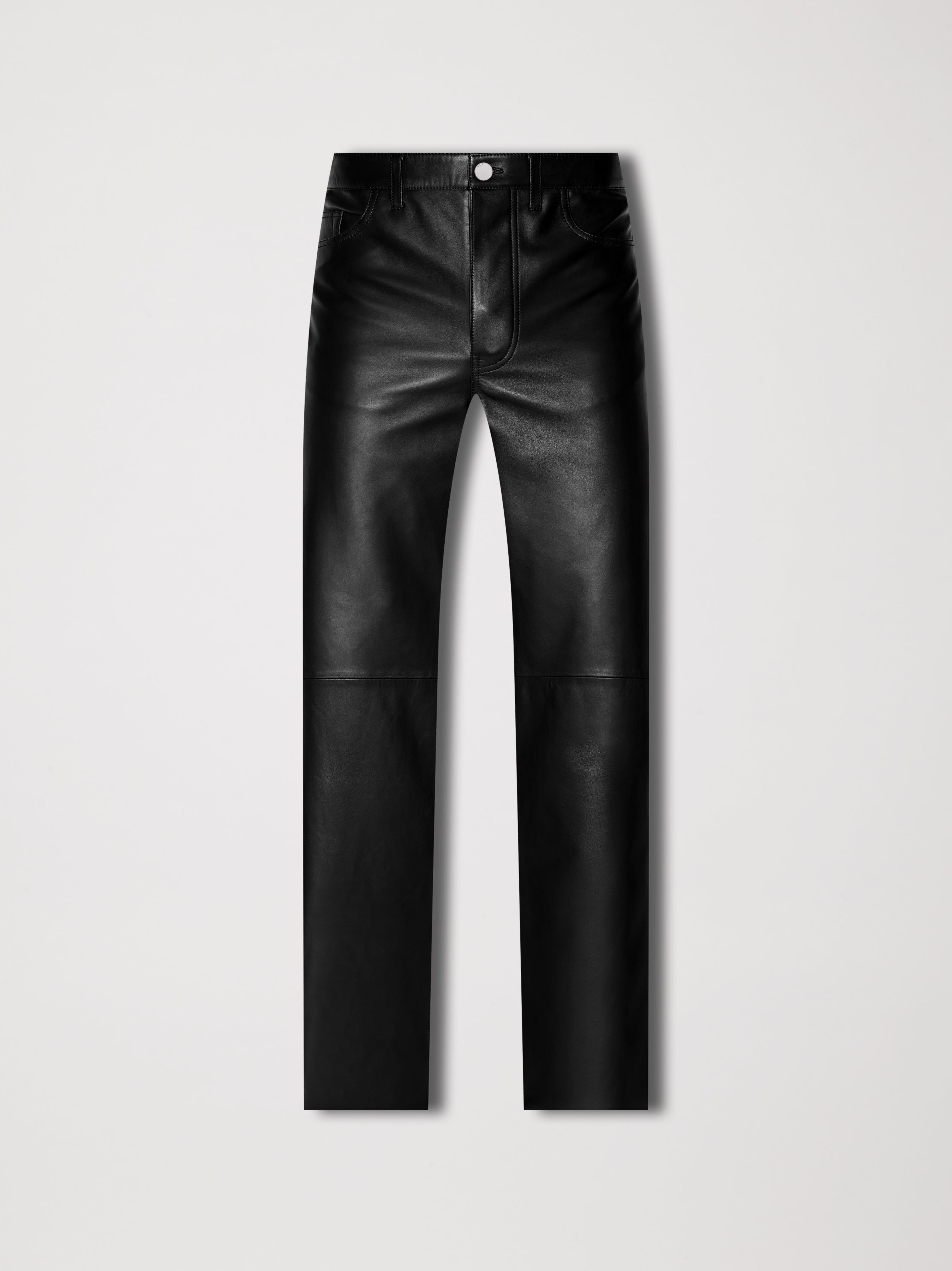 PLONGE 5 POCKET BAGGY PANTS - BLACK sold by AMIRI