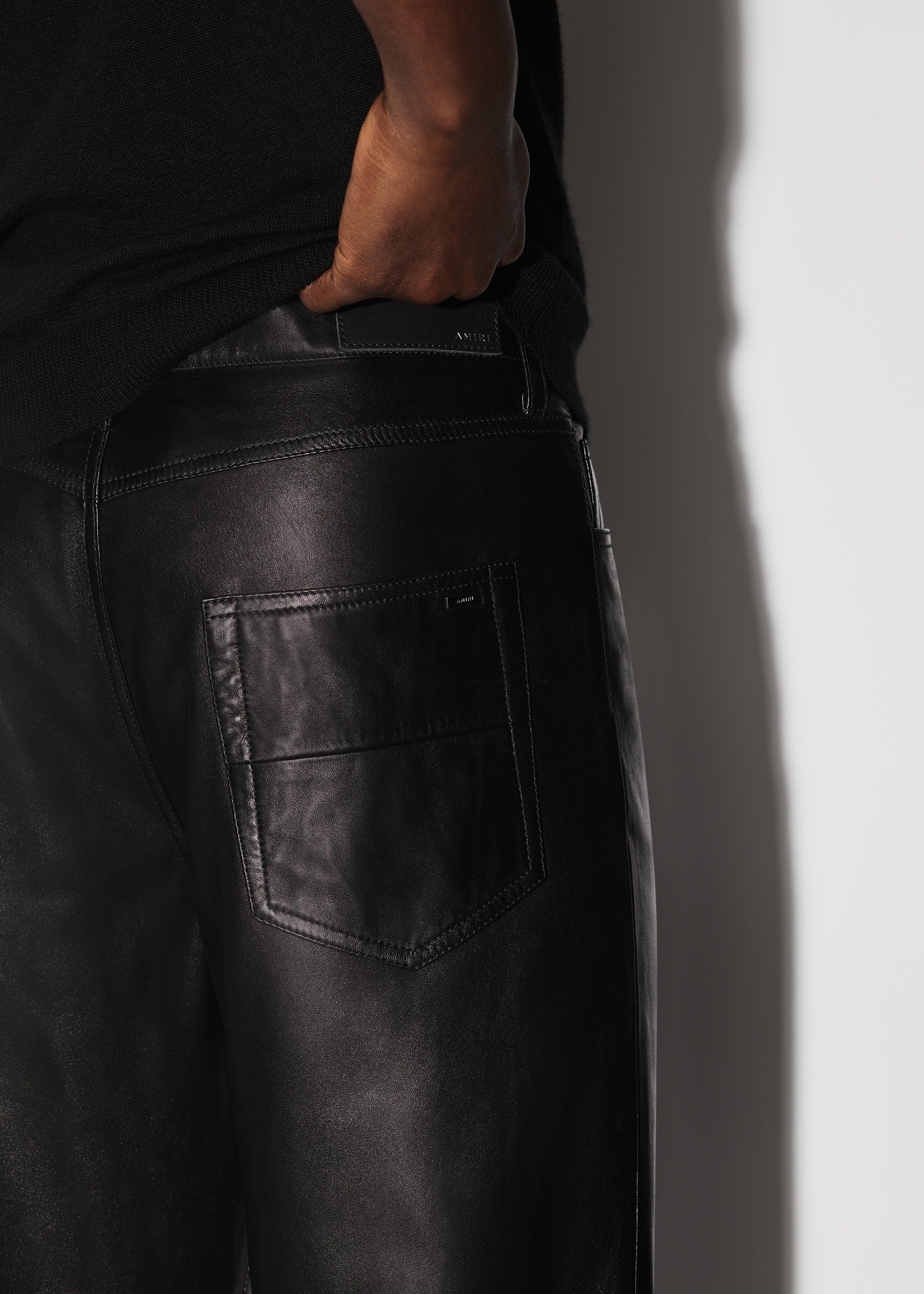 PLONGE 5 POCKET BAGGY PANTS - BLACK sold by AMIRI product image thumbnail 6