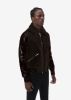SHEARLING LEATHER AVIATOR JACKET - BROWN sold by AMIRI