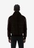 SHEARLING LEATHER AVIATOR JACKET - BROWN sold by AMIRI