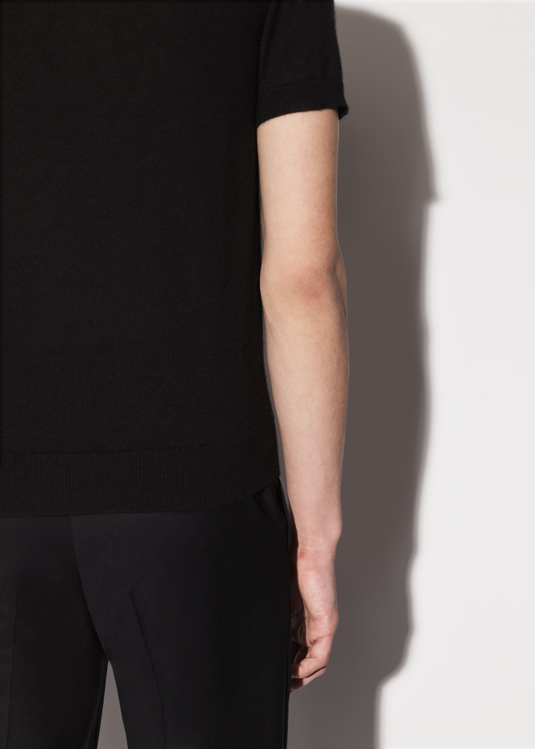 M.A. EMBROIDERED POLO - BLACK sold by AMIRI product image thumbnail 2