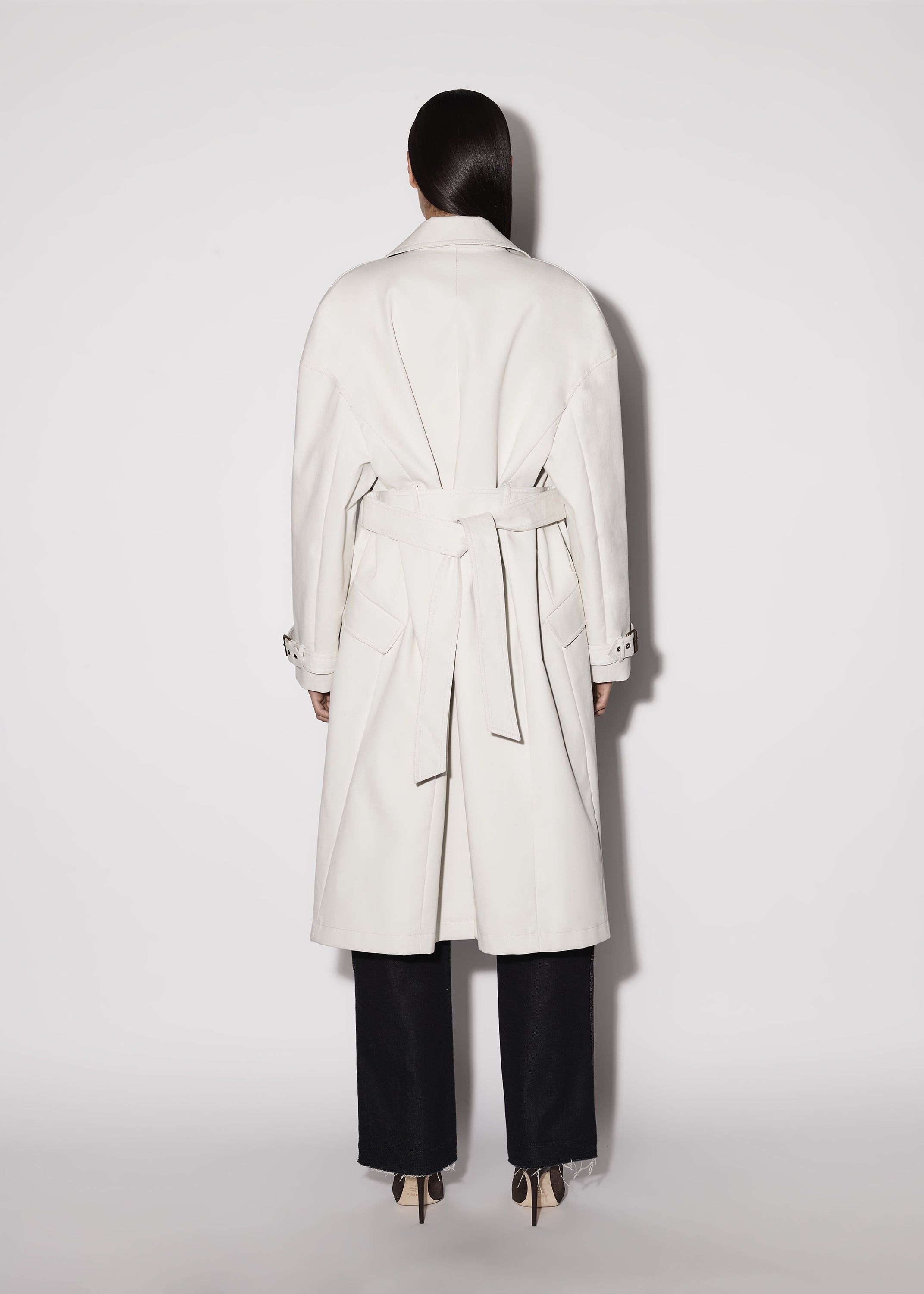 WOMEN - TRENCH COAT - BEIGE sold by AMIRI product image thumbnail 5