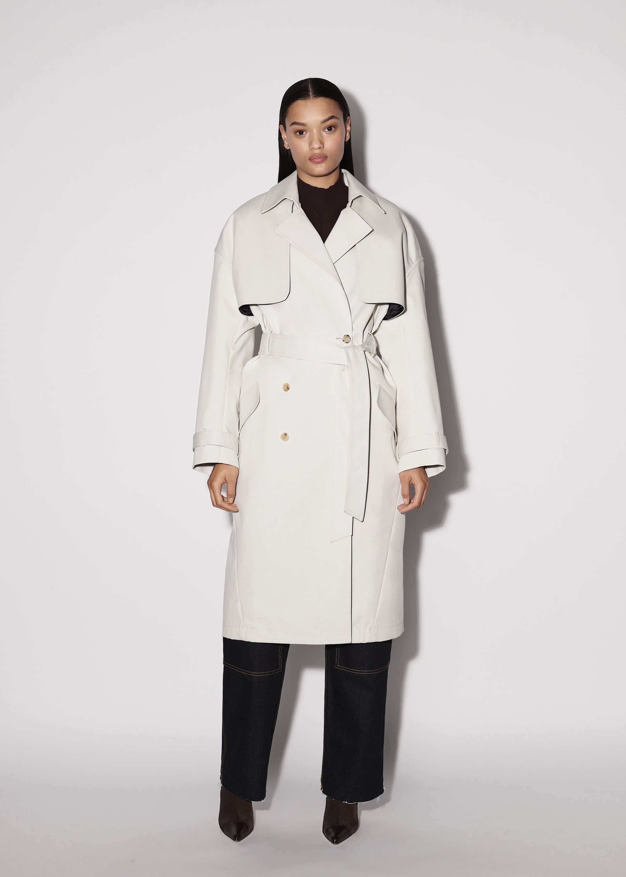WOMEN - TRENCH COAT - BEIGE sold by AMIRI product image thumbnail 2