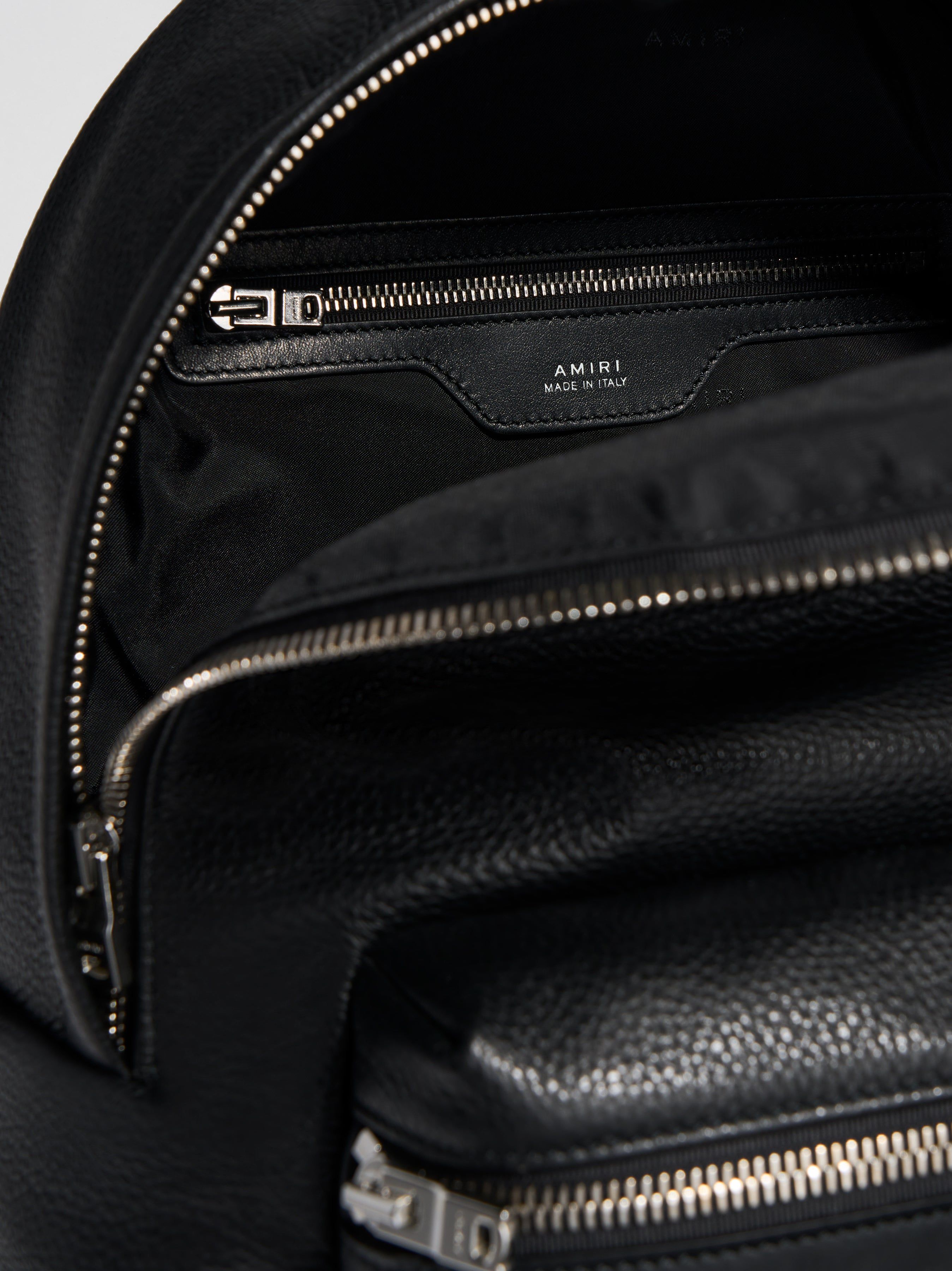 PEBBLED NAPPA BACKPACK - BLACK sold by AMIRI product image thumbnail 5