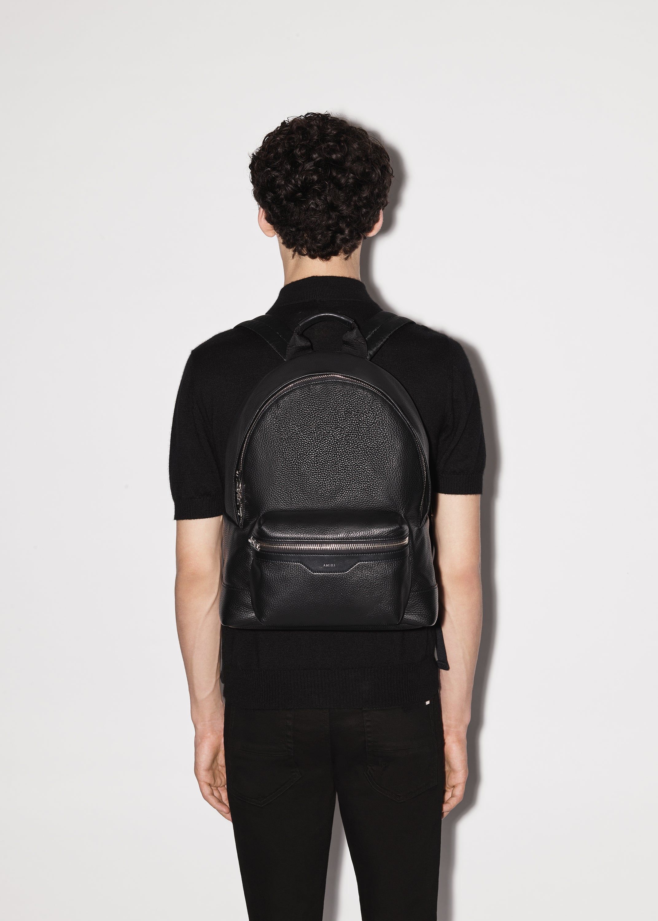 PEBBLED NAPPA BACKPACK - BLACK sold by AMIRI product image thumbnail 3