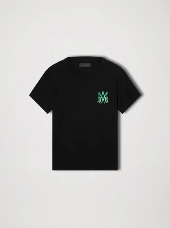 M.A. WATERCOLOR TEE - BLACK sold by AMIRI