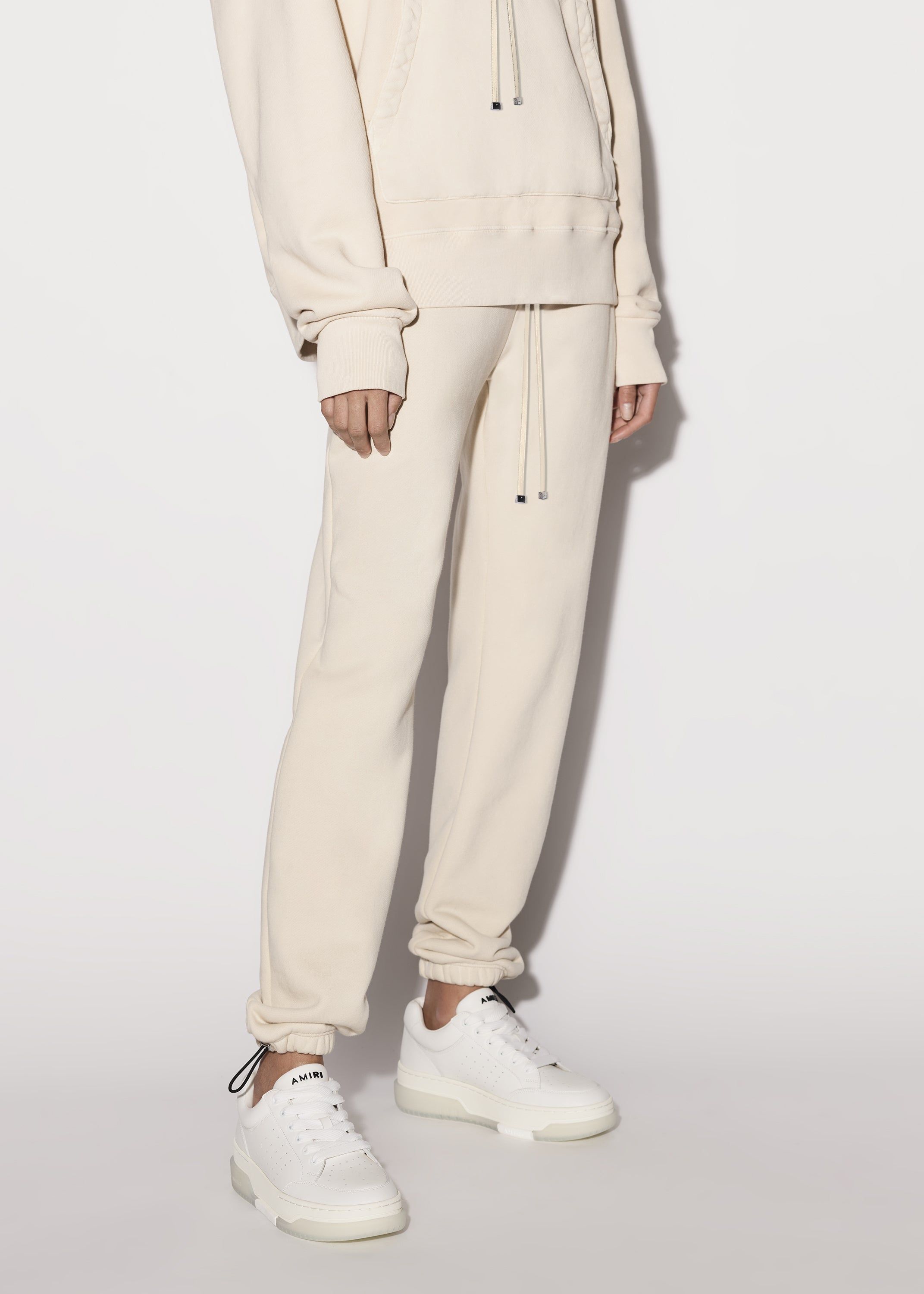 WOMEN - HYBRID BAGGY SWEATPANTS - ALABASTER sold by AMIRI product image thumbnail 4