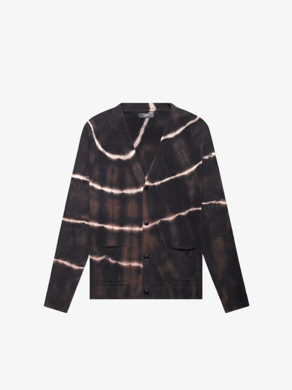 Exclusive Tie-Dye Cardigan - Multi-Color made by AMIRI
