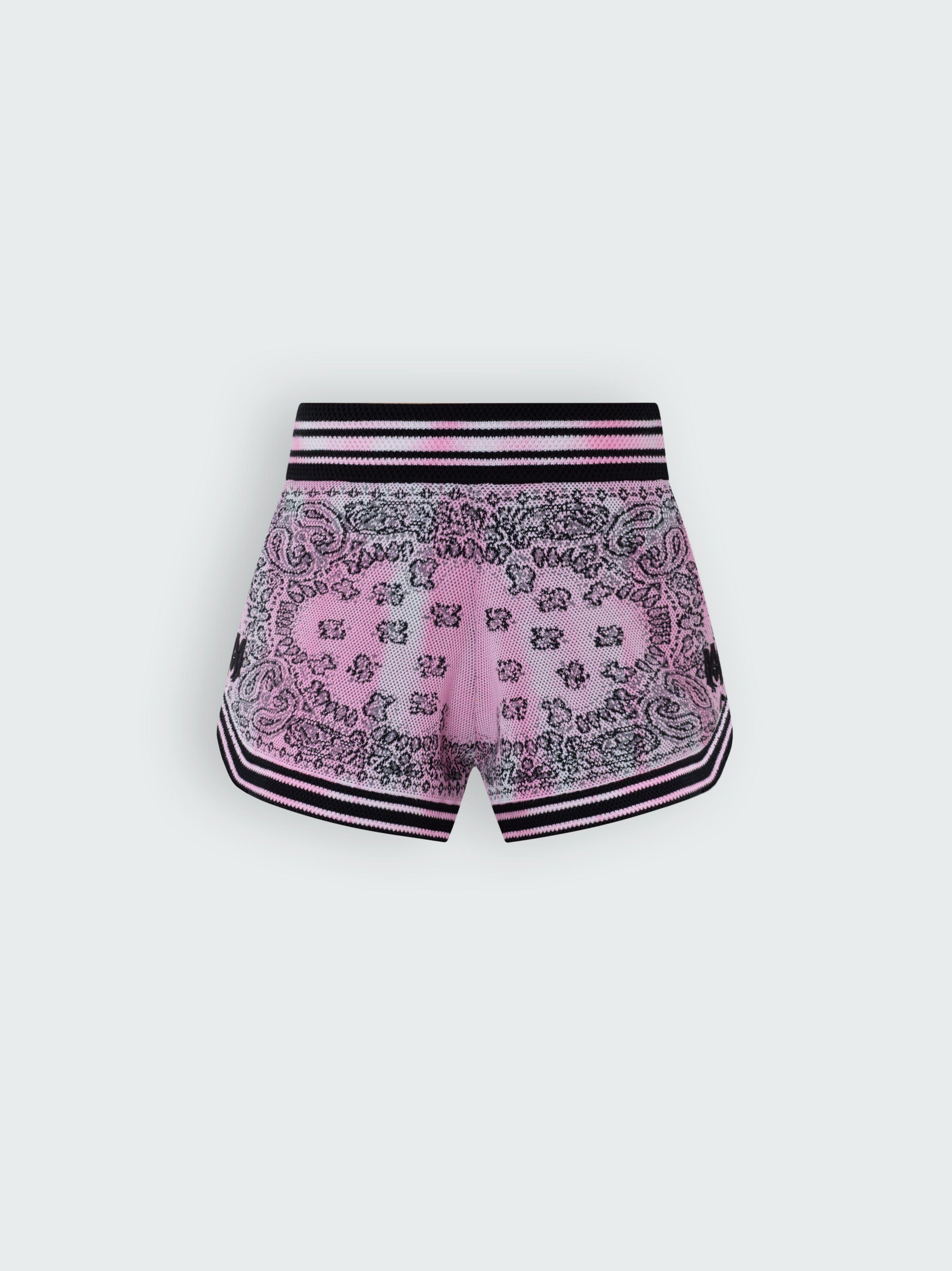 WOMEN - BANDANA BASKETBALL SHORT - PINK sold by AMIRI