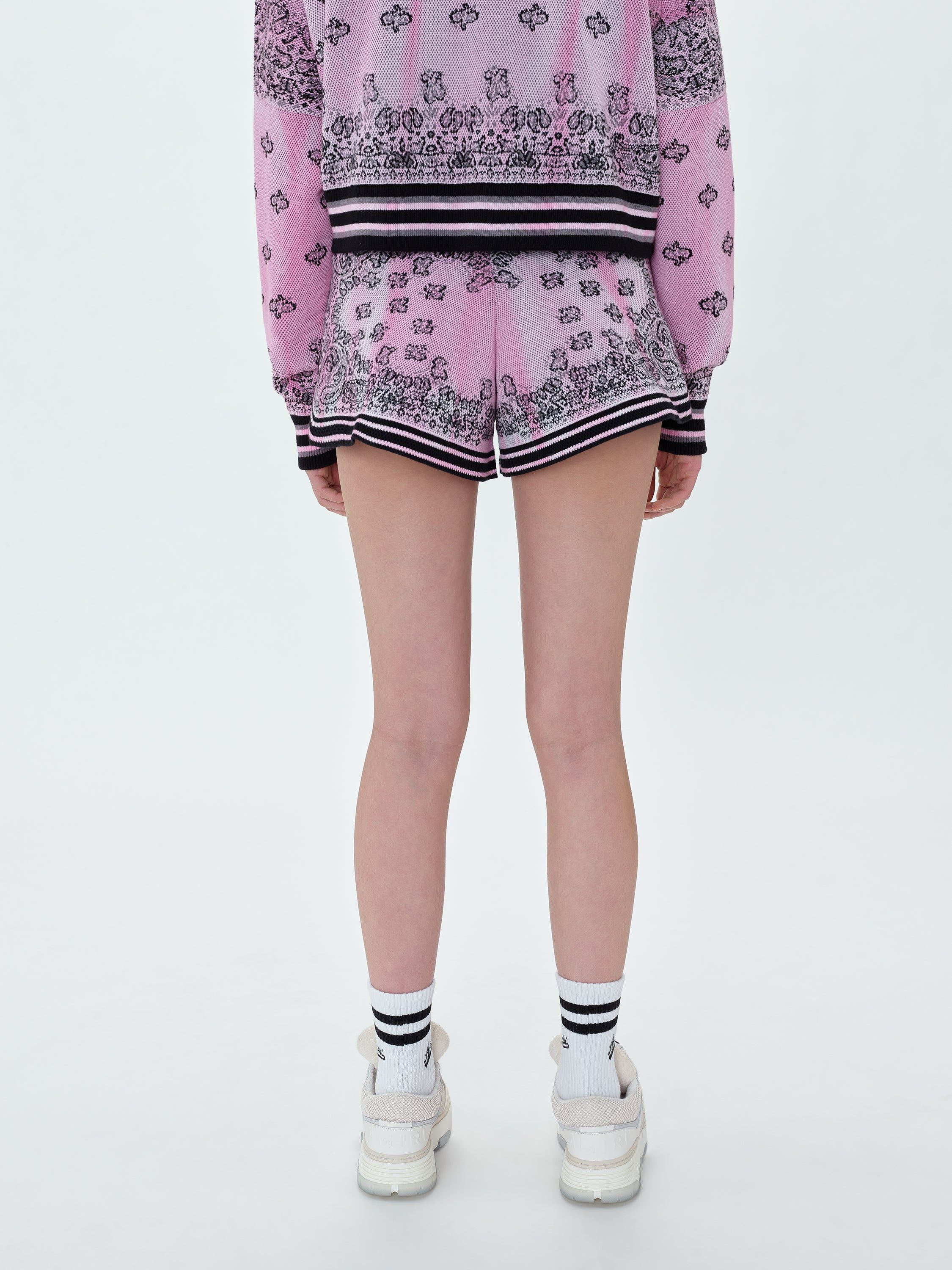 WOMEN - BANDANA BASKETBALL SHORT - PINK sold by AMIRI product image thumbnail 5
