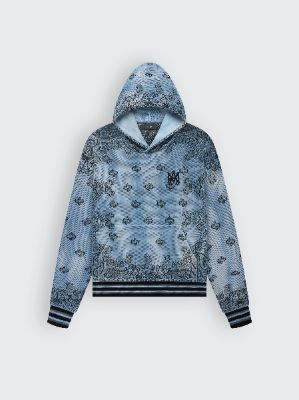 BANDANA B-BALL HOODIE - BLUE / BLACK | Parallel
