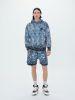 BANDANA BASKETBALL HOODIE - BLUE sold by AMIRI