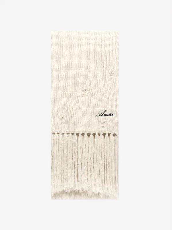 CLASSIC CASHMERE SCARF - NATURAL made by AMIRI