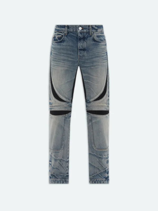 MX3 MOTO STRAIGHT JEAN - VINTAGE INDIGO made by AMIRI