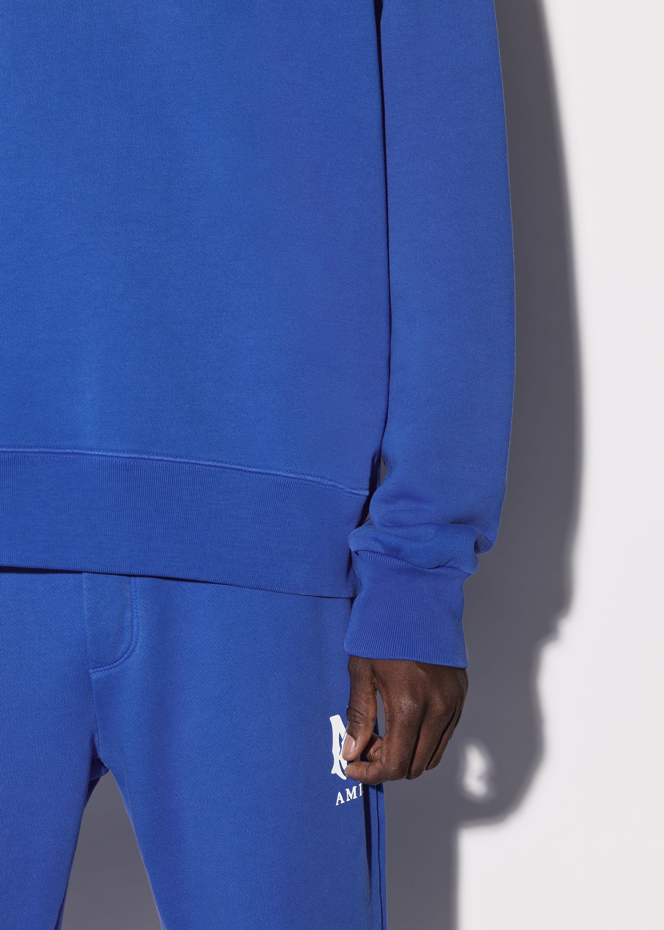 M.A. CORE LOGO CREWNECK - BLUE / WHITE sold by AMIRI product image thumbnail 5